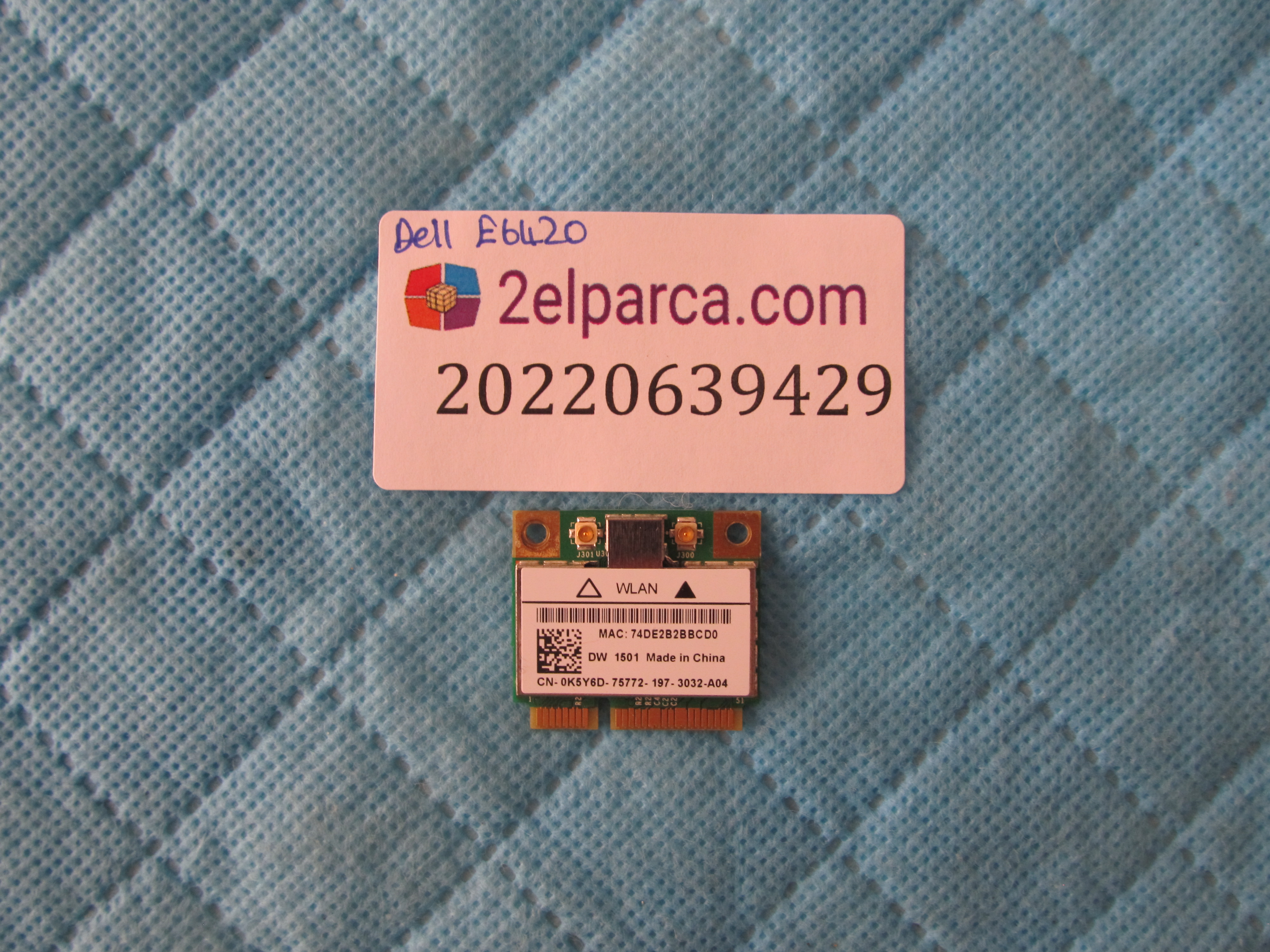 Dell e6420 wifi karti orjinal ürün