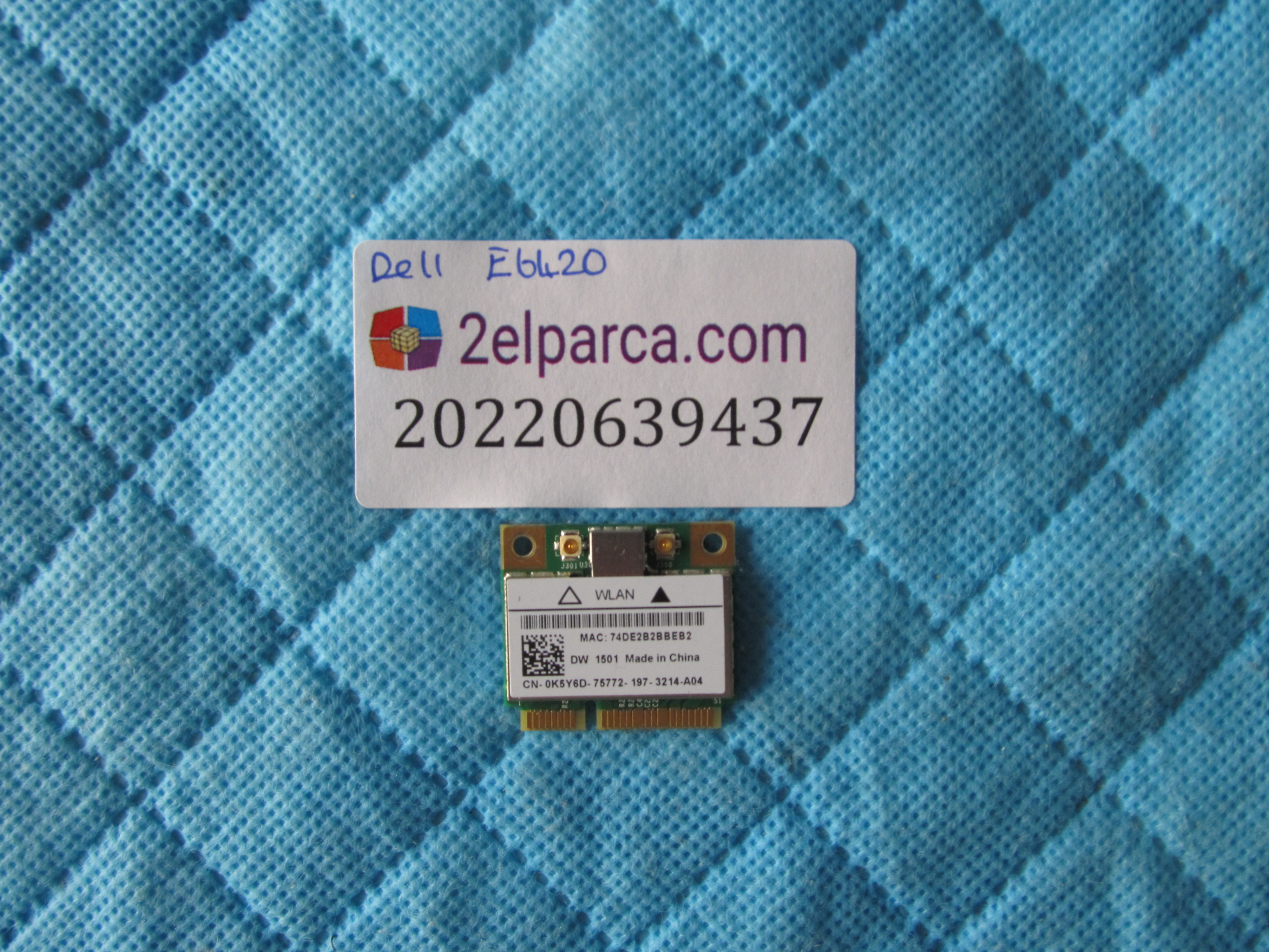Dell e6420 wifi karti orjinal ürün