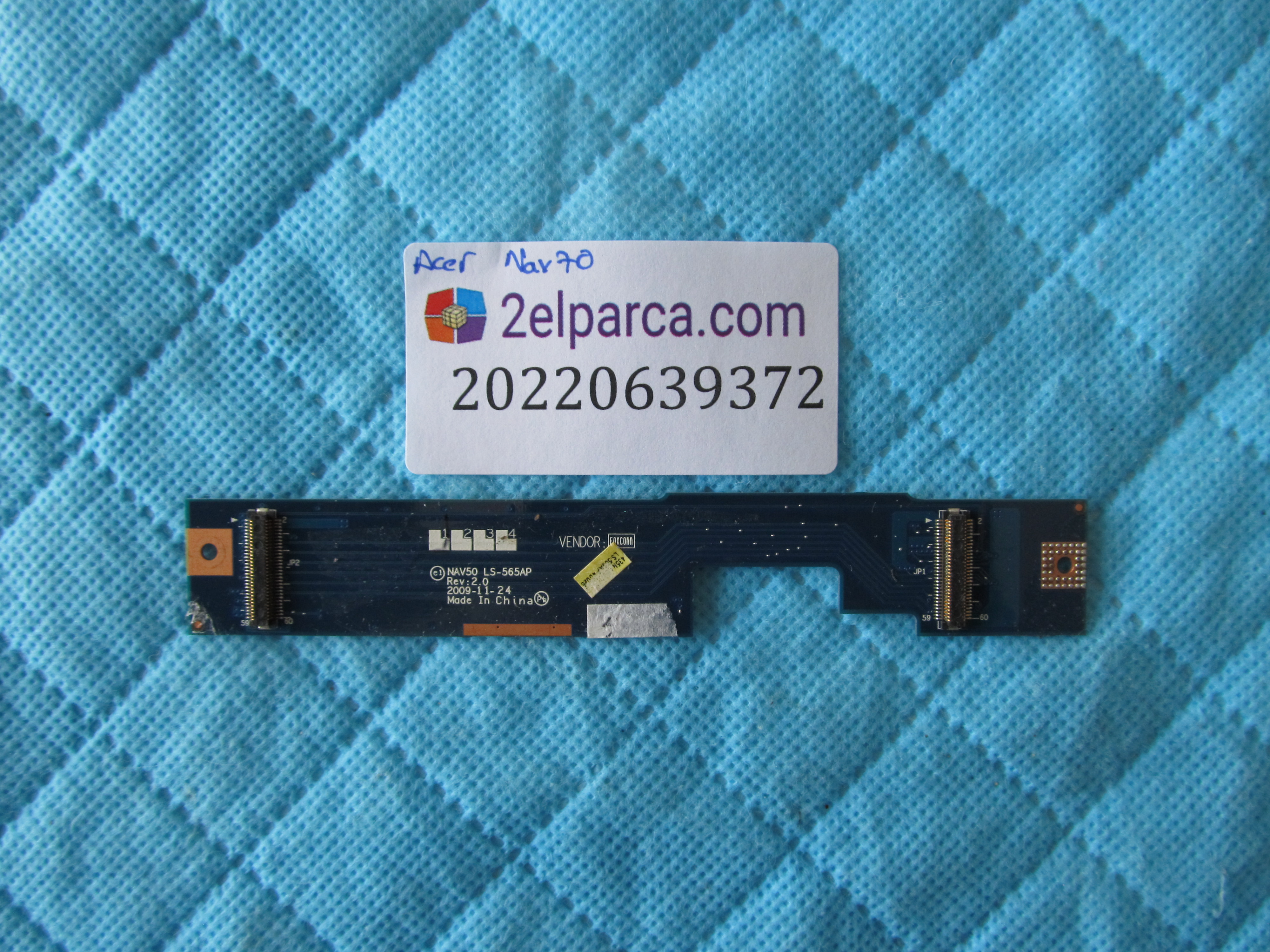 ACER Acer nav70 usb ve ses board ara karti orjinal ürün küçük görsel 2