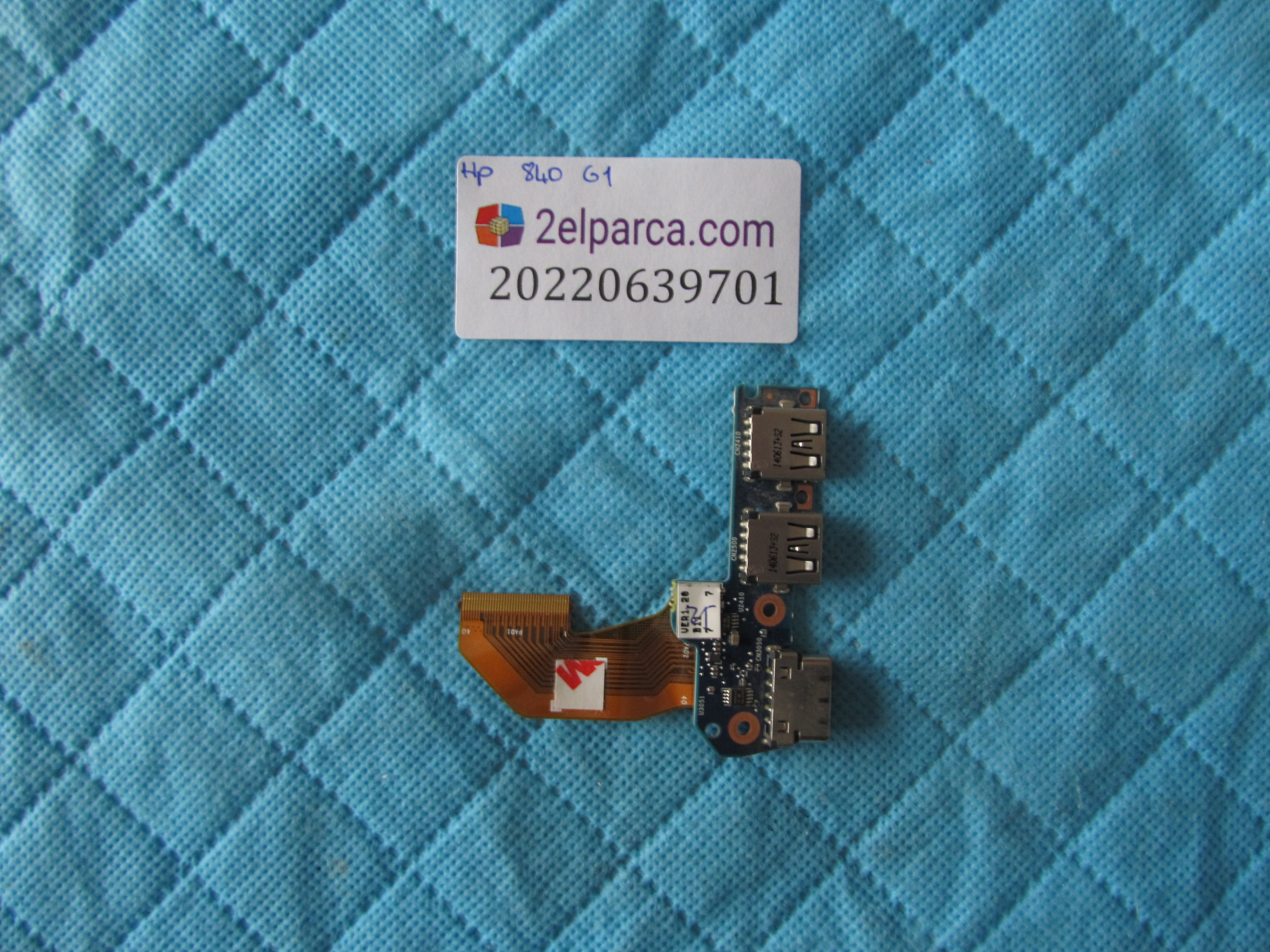 Hp elitebook 840 g1 usb ve vga board orjinal ürün