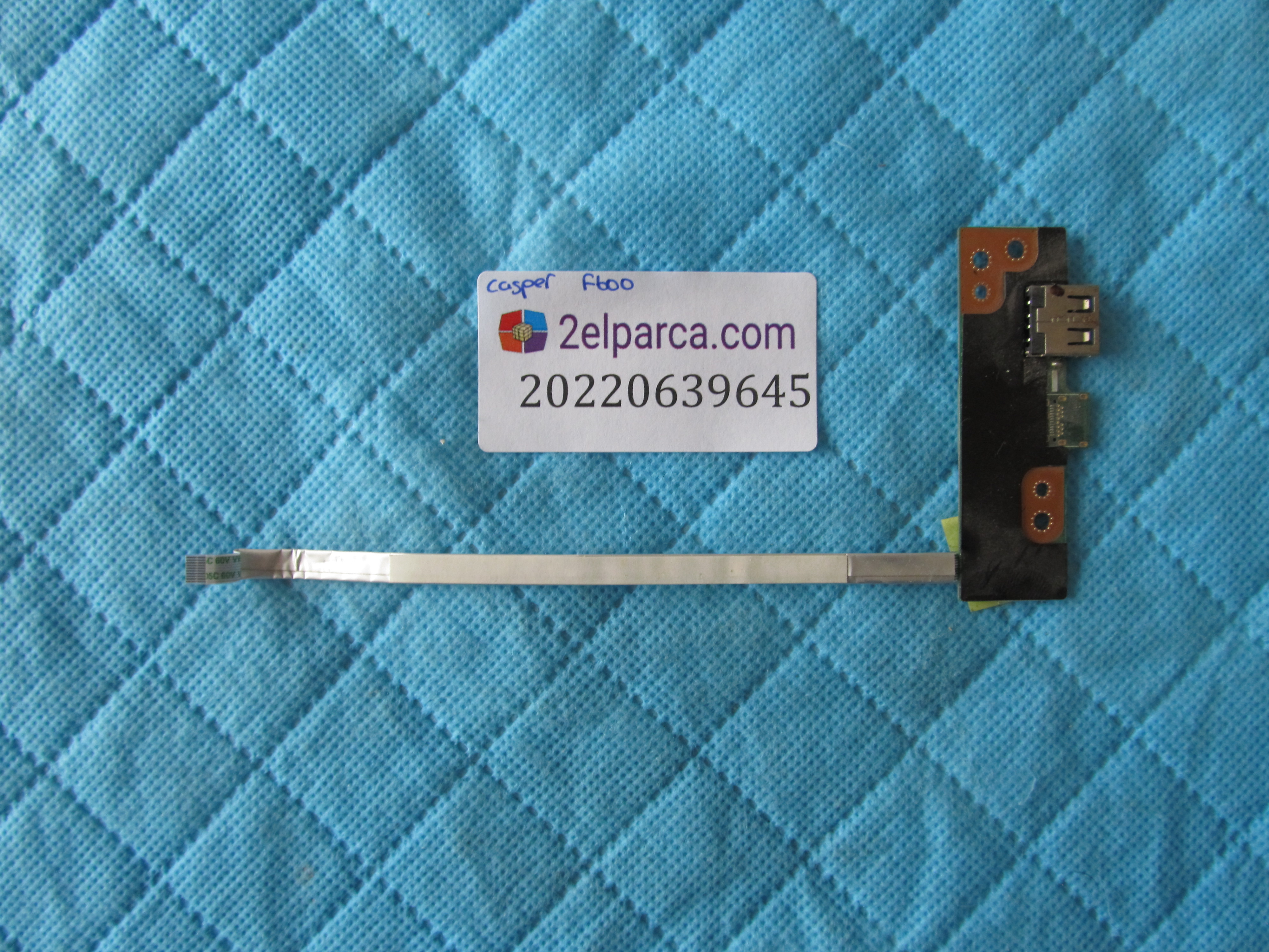 CASPER Casper f600 usb board flex orjinal ürün küçük görsel 2