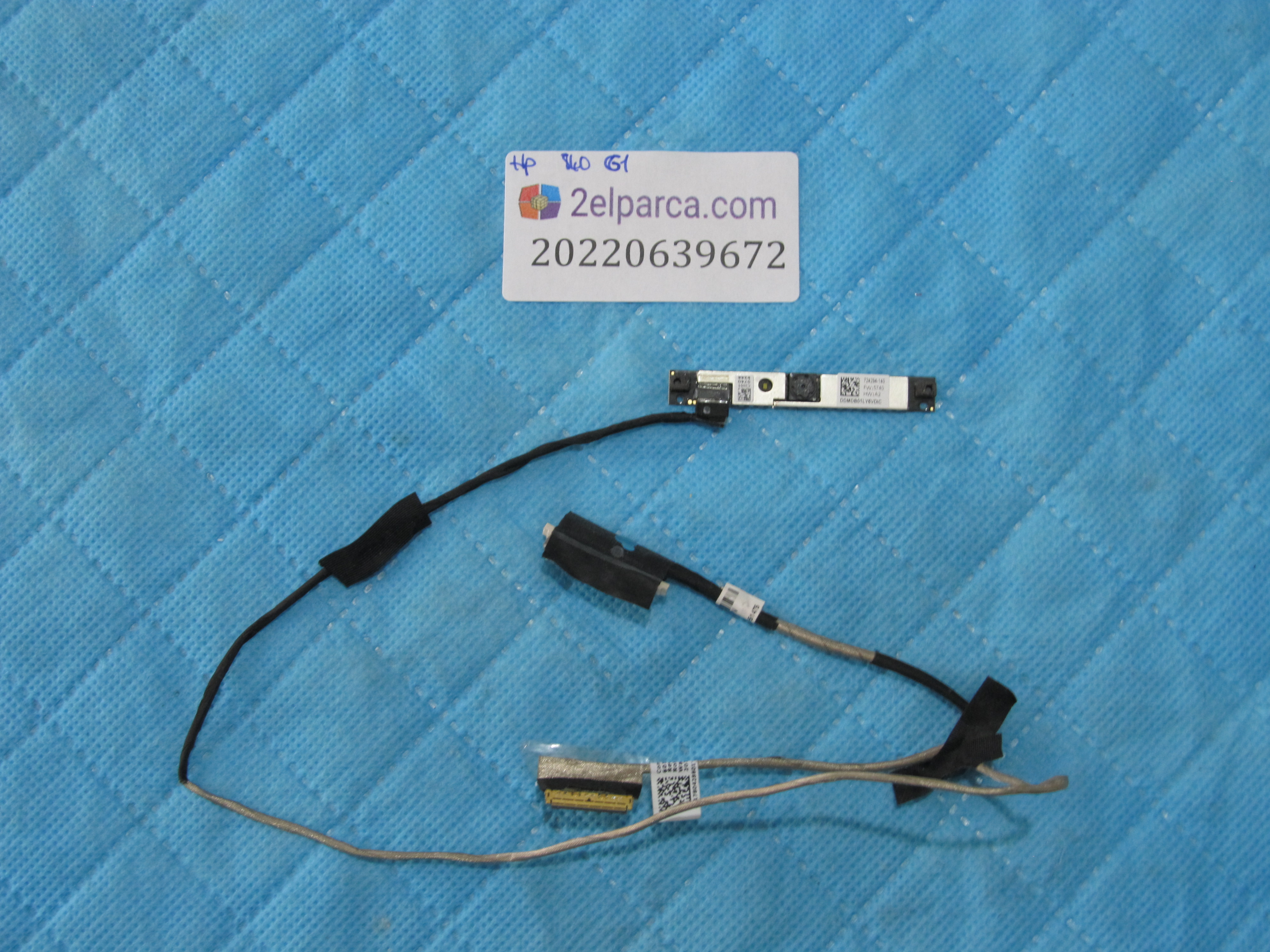 Hp elitebook 840 g1 led data kablo ve kamera orjinal ürün