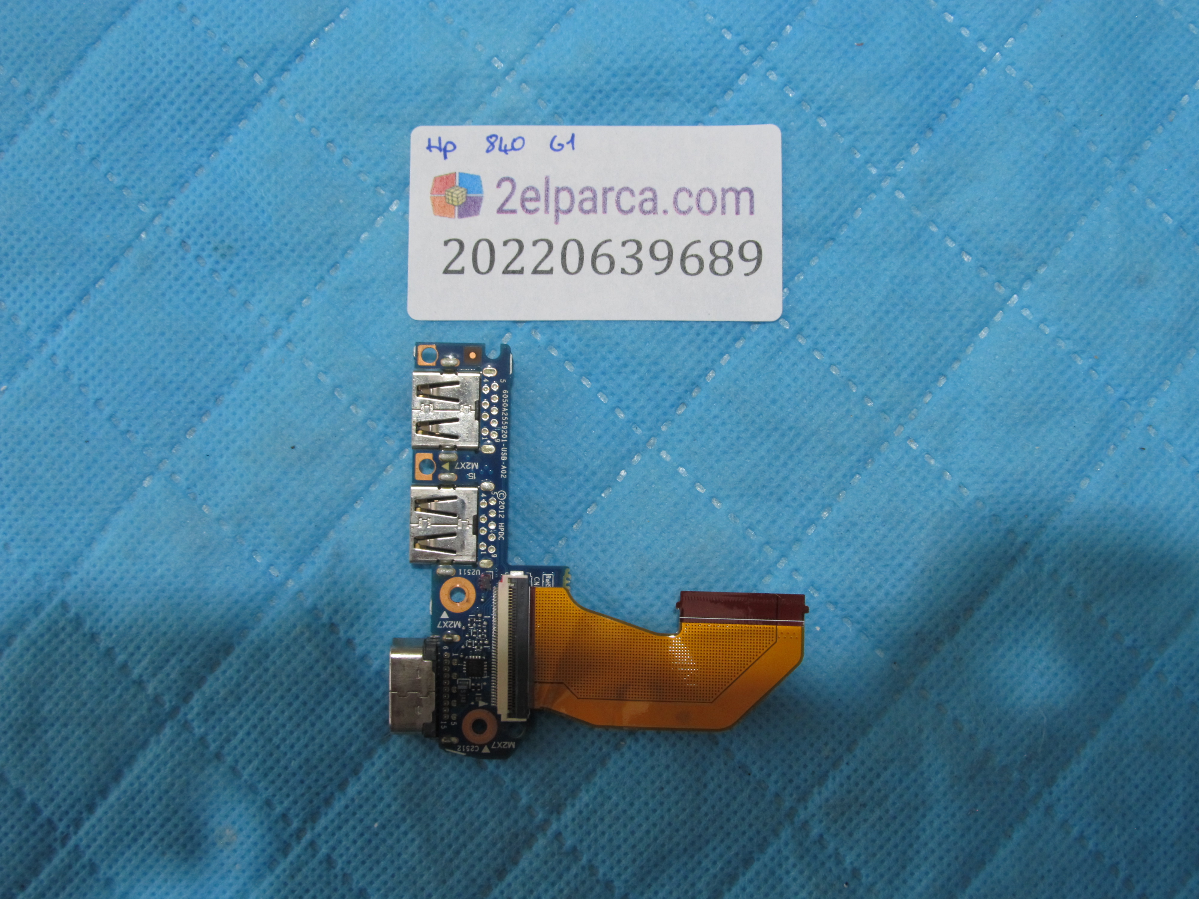 Hp elitebook 840 g1 usb ve vga board orjinal ürün