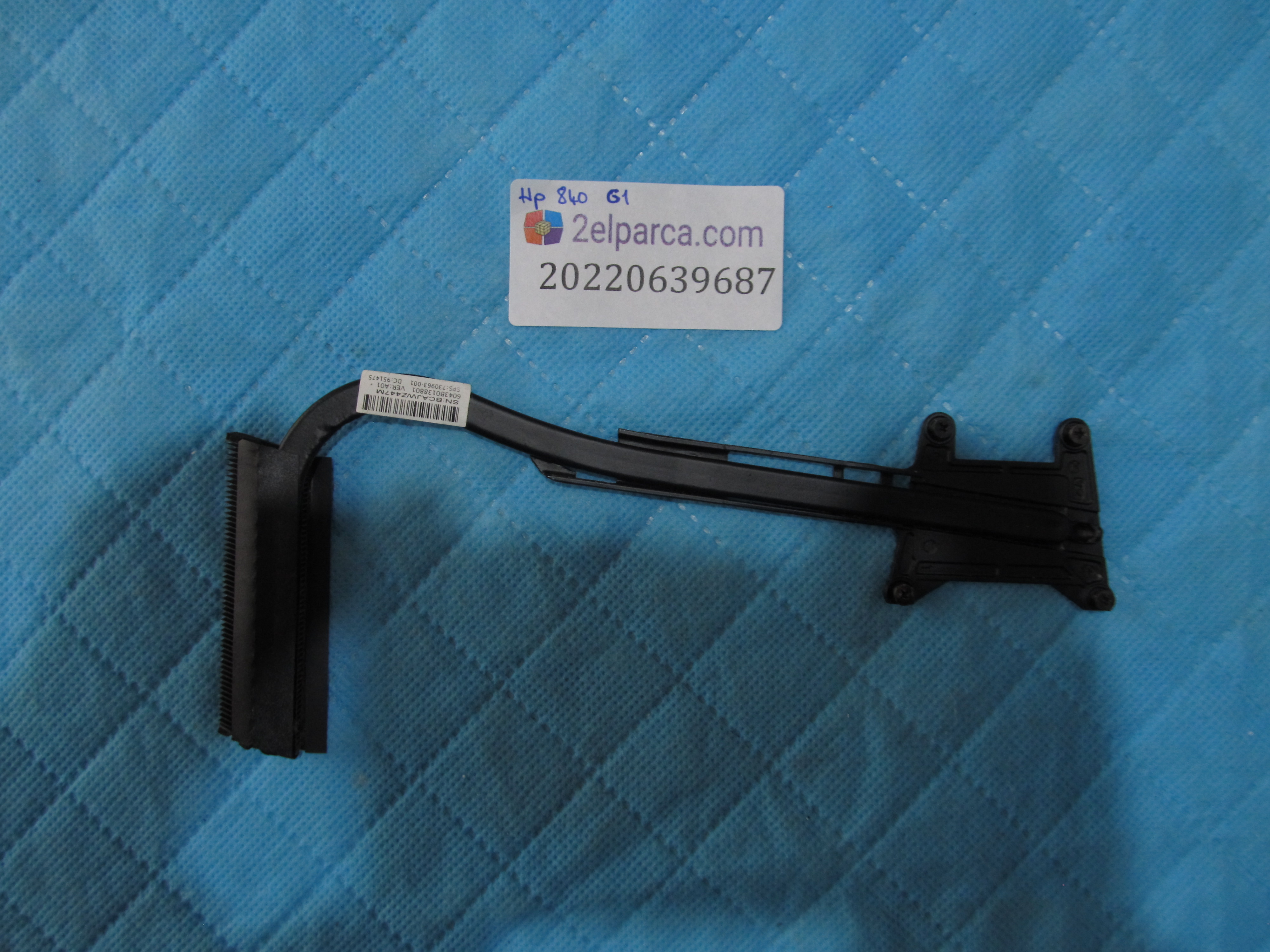 HP Hp elitebook 840 g1 soğutucu bakir (heatsink) orjinal ürün küçük görsel 2