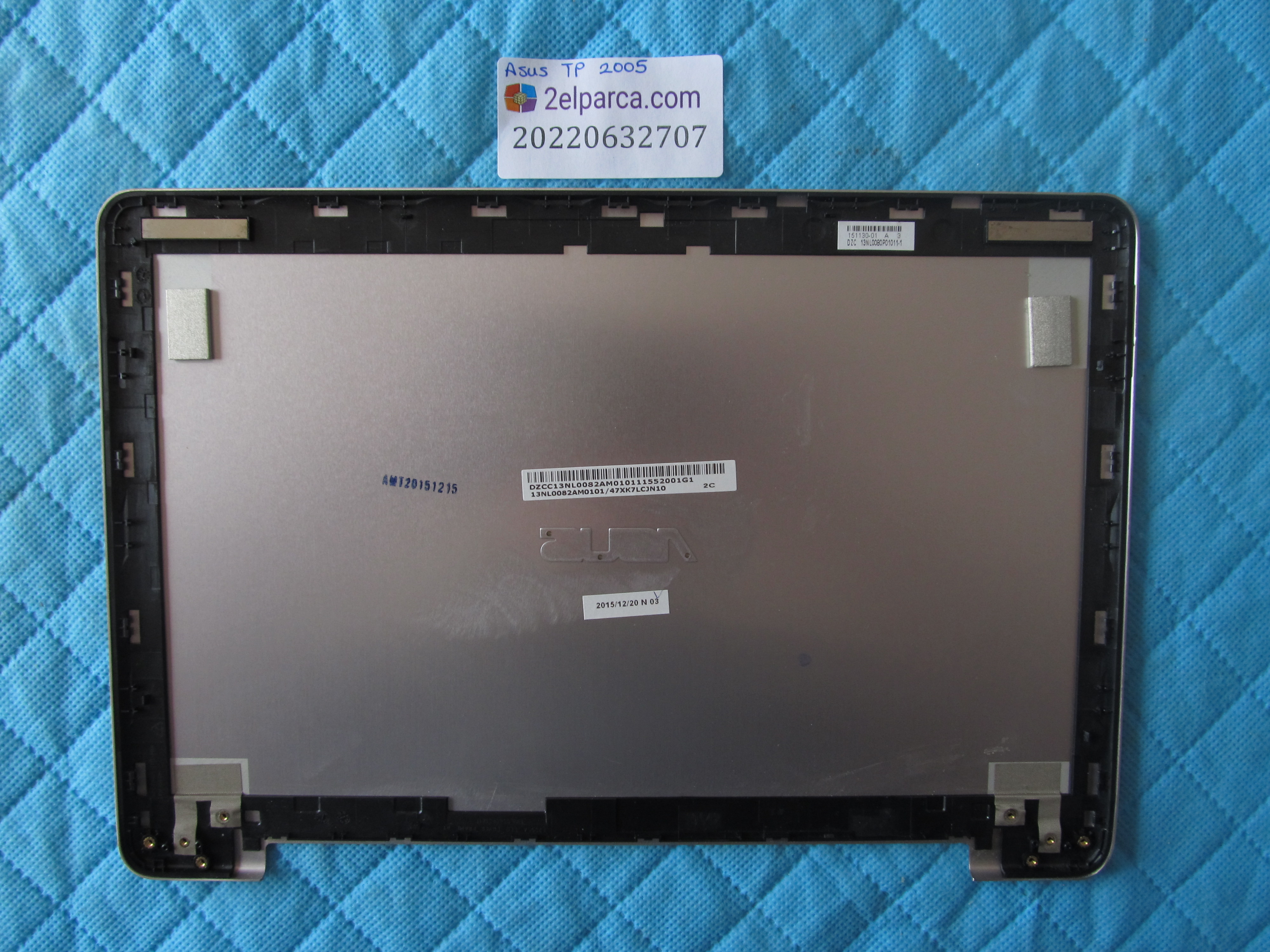 ASUS Asus tp 200s arka kapak ekran lcd cover orjinal ürün küçük görsel 2