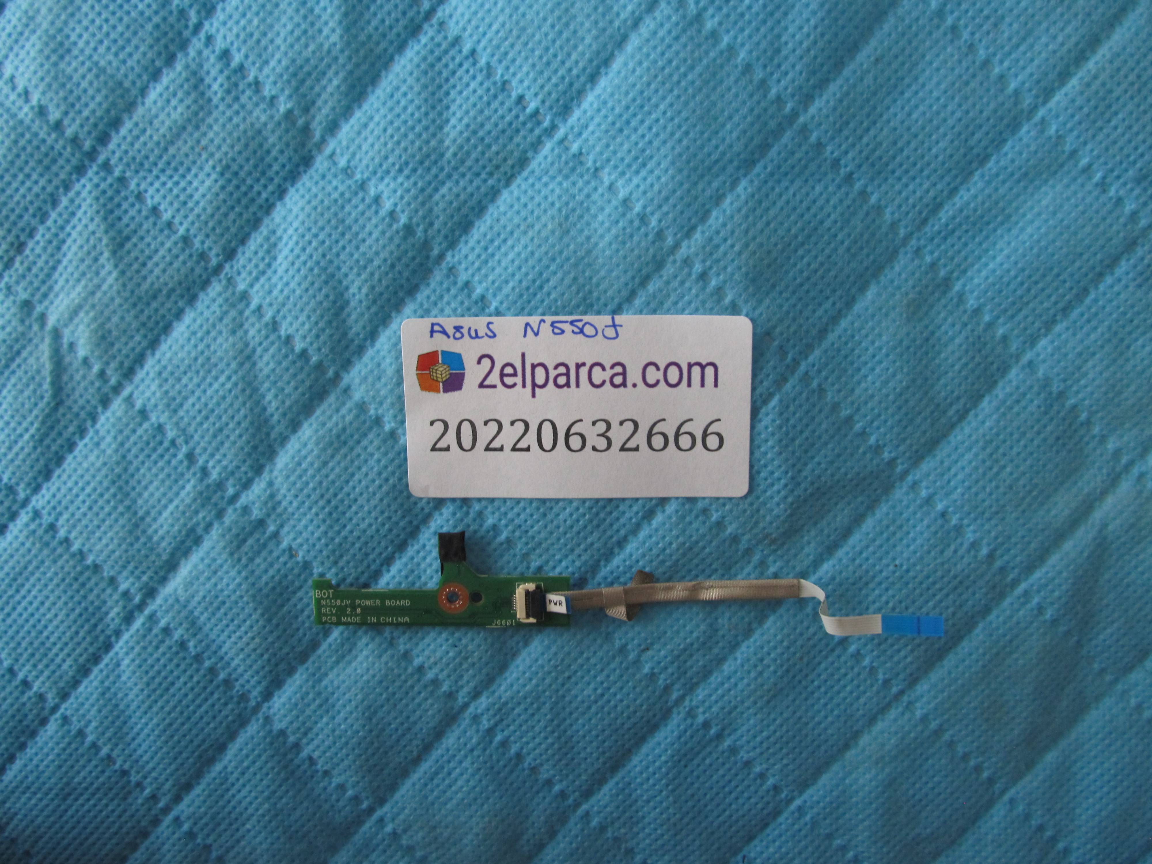 ASUS Asus n550j tetik karti flex dahil orjinal ürün küçük görsel 2