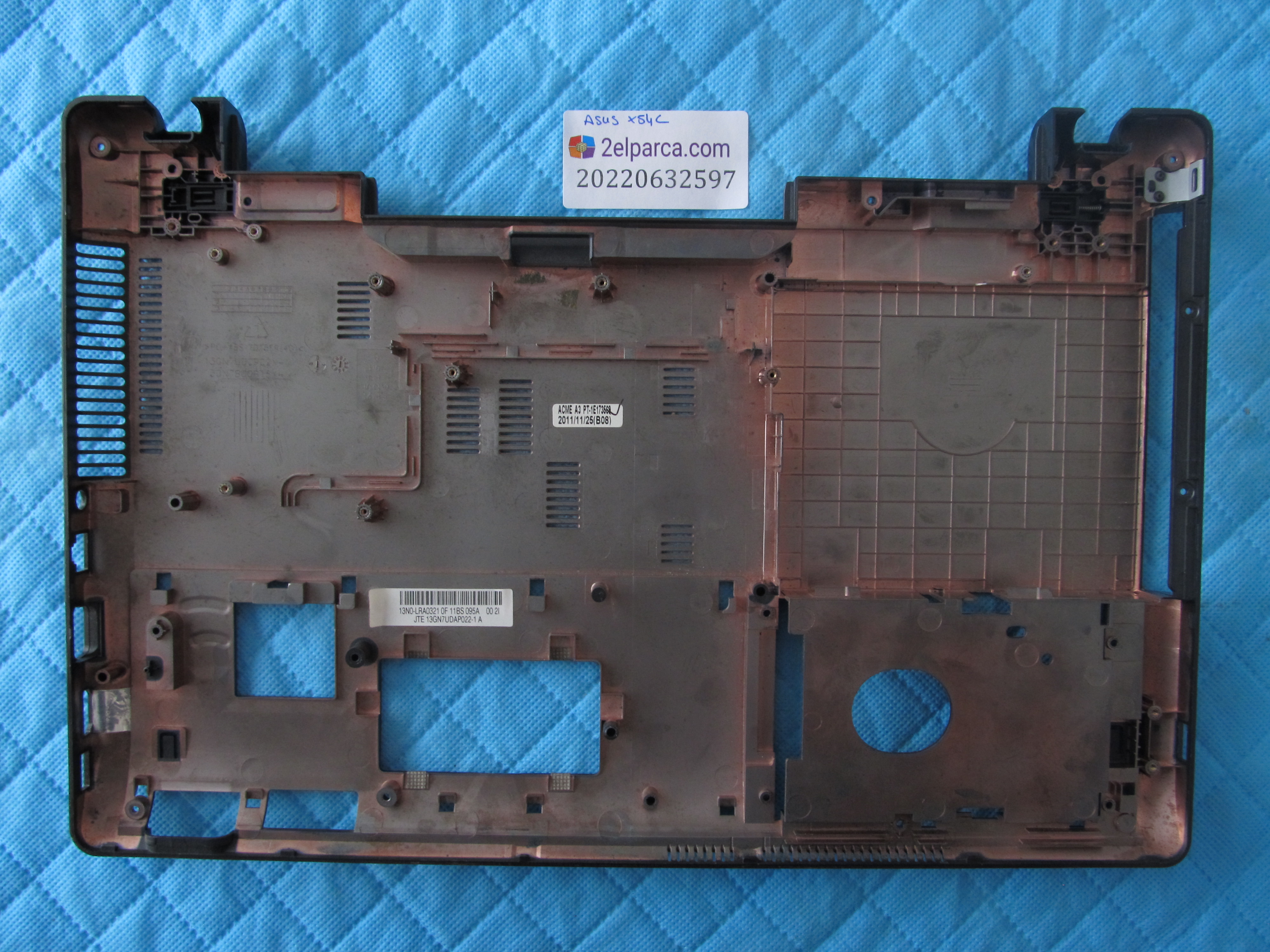 ASUS Asus x54c alt kasa orjinal ürün küçük görsel 2