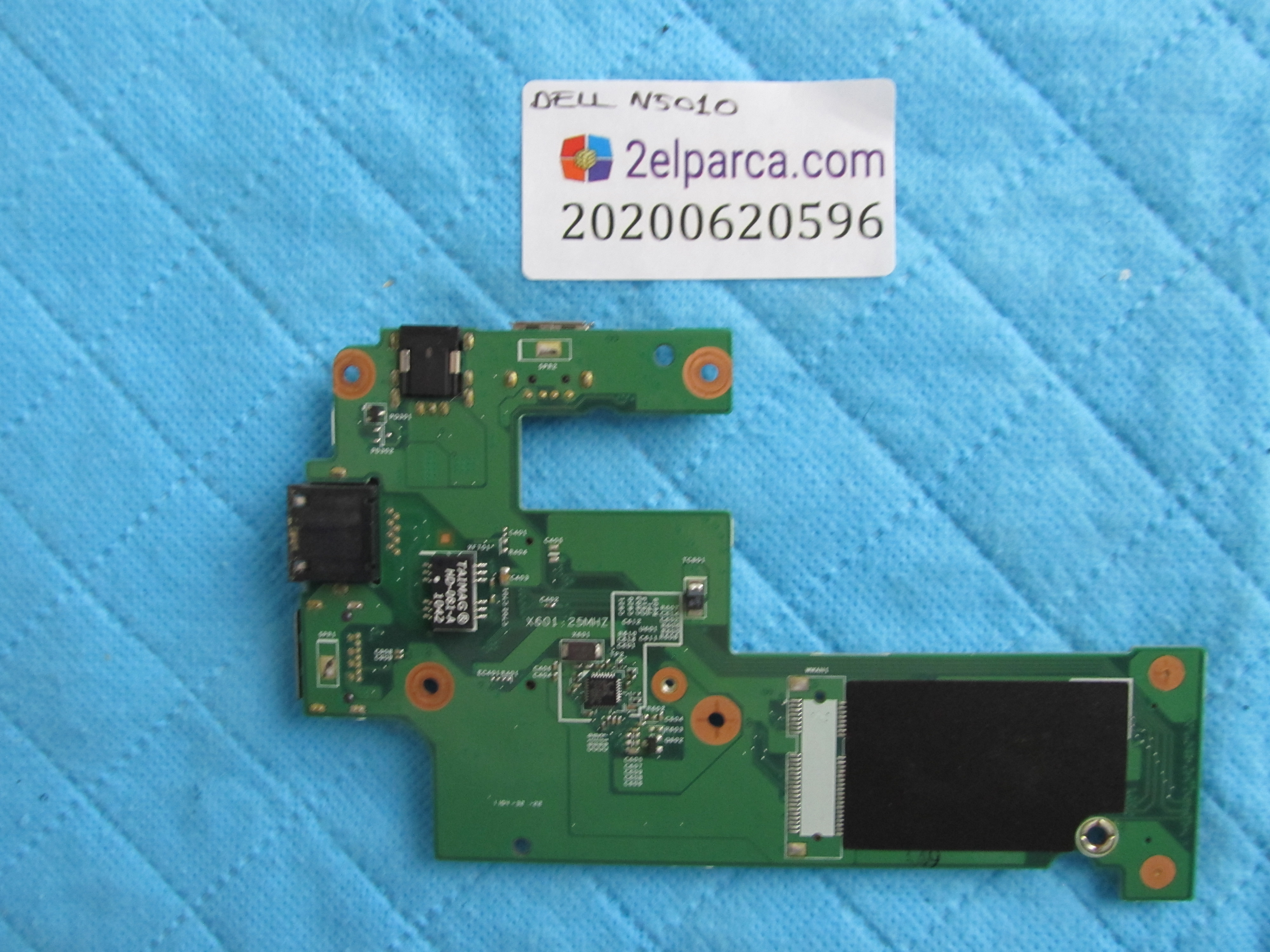 DELL Dell n5010 usb-ethernet ve ses karti dc board küçük görsel 2