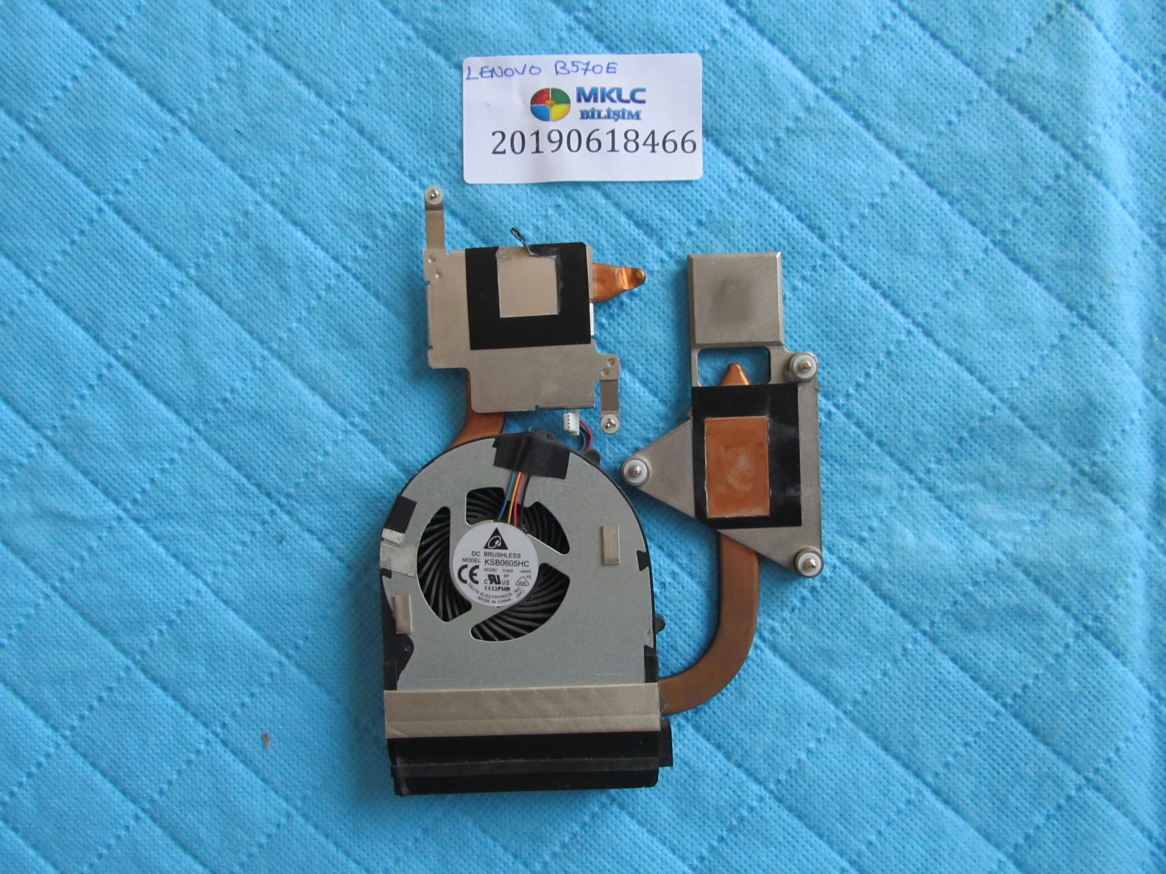 LENOVO Lenovo b570e fan bakir soğutucu (heatsink) küçük görsel 2