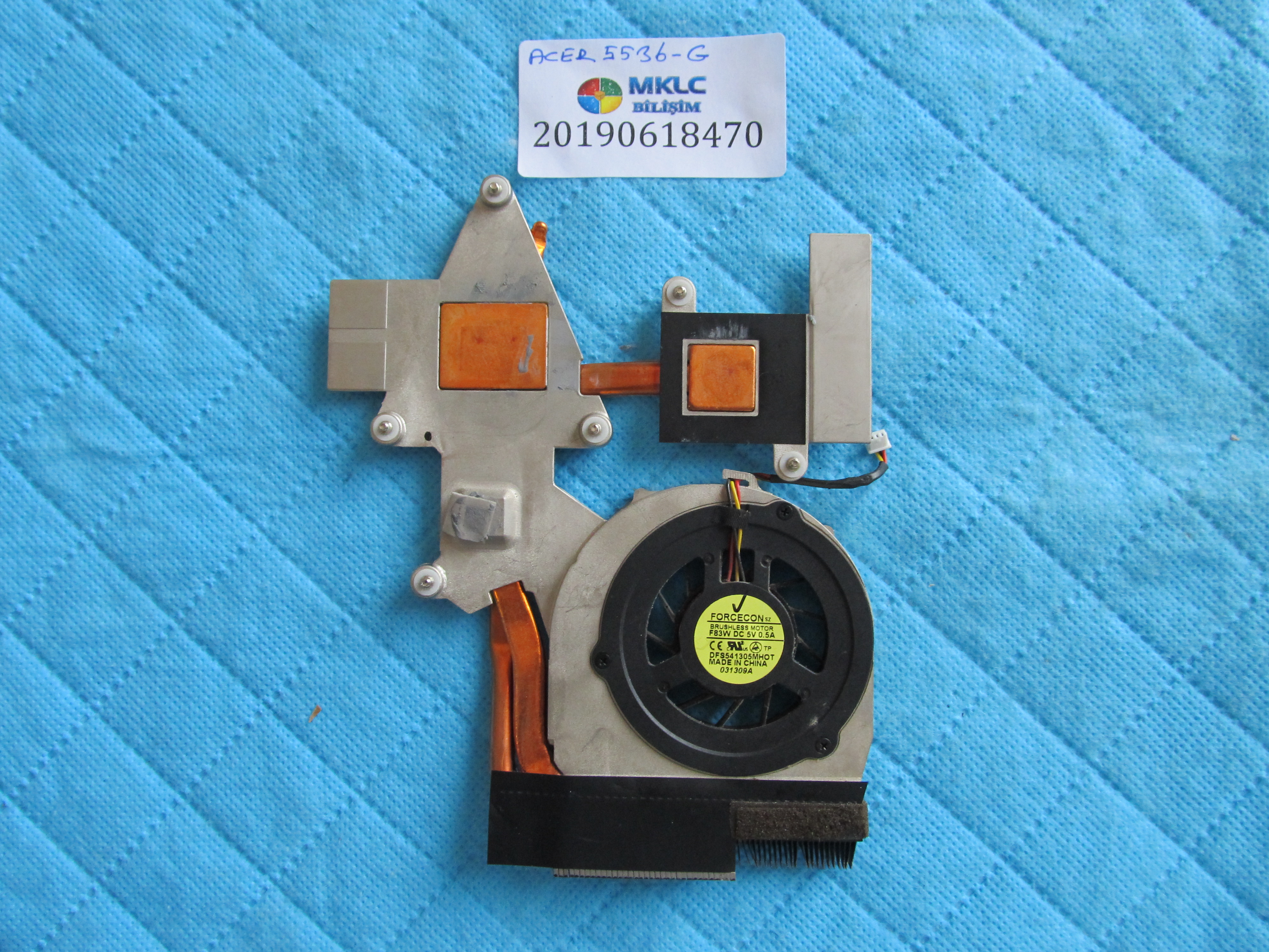 ACER Acer 5536g fan bakir soğutucu (heatsink) küçük görsel 2