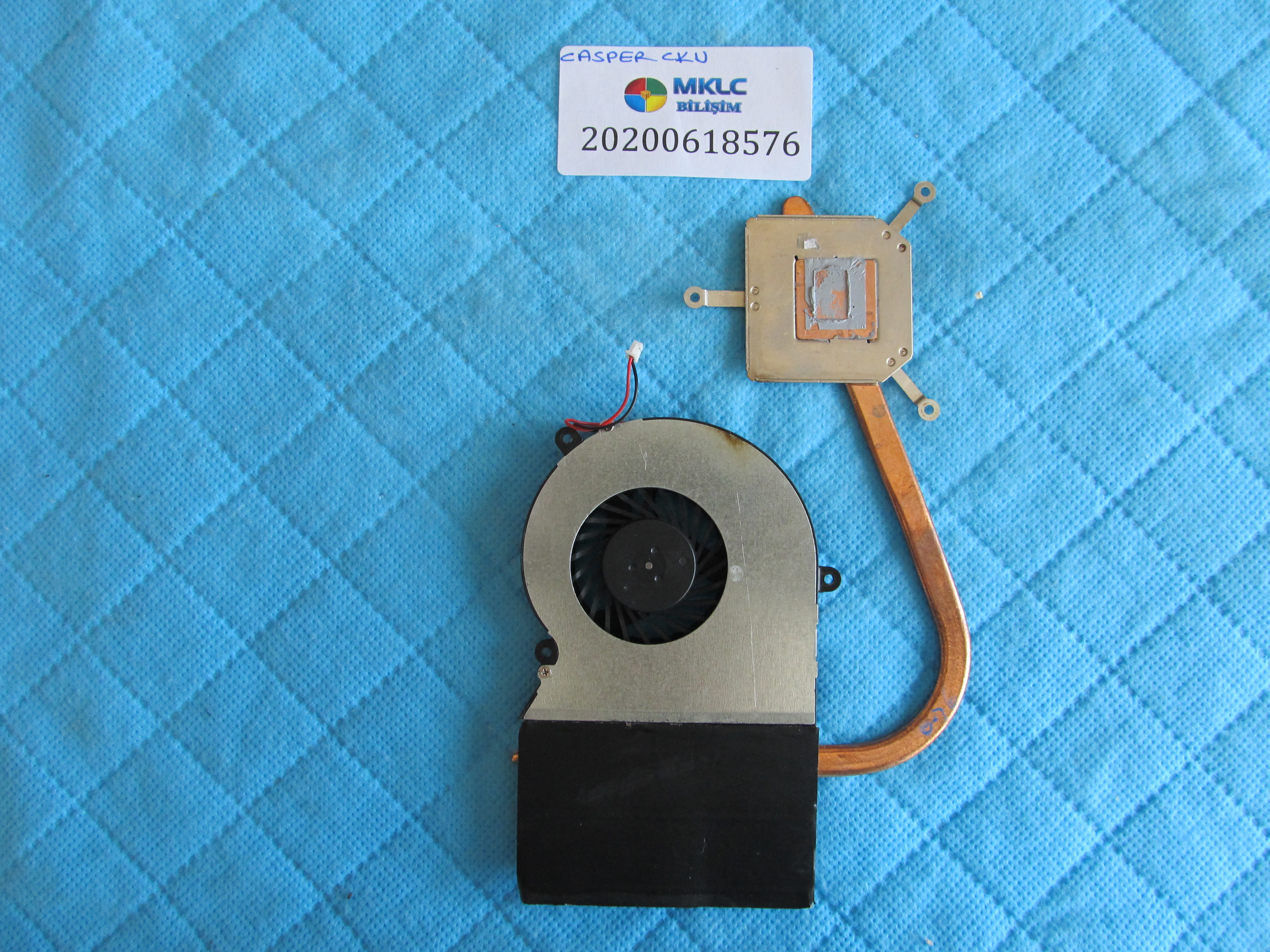 CASPER Casper cku fan bakir soğutucu (heatsink) küçük görsel 2