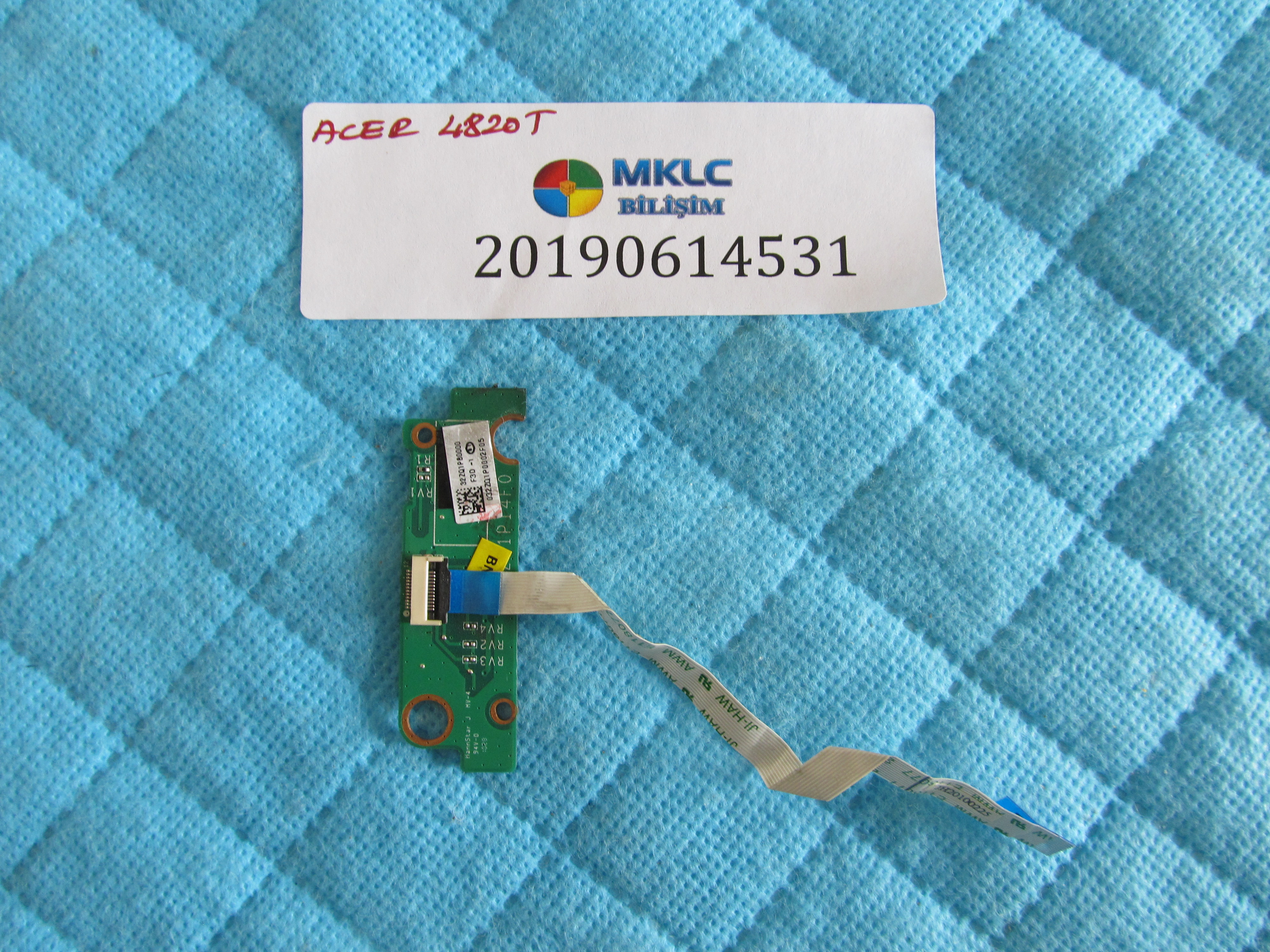 Acer 4820t tetik karti ve flex orjinal ürün