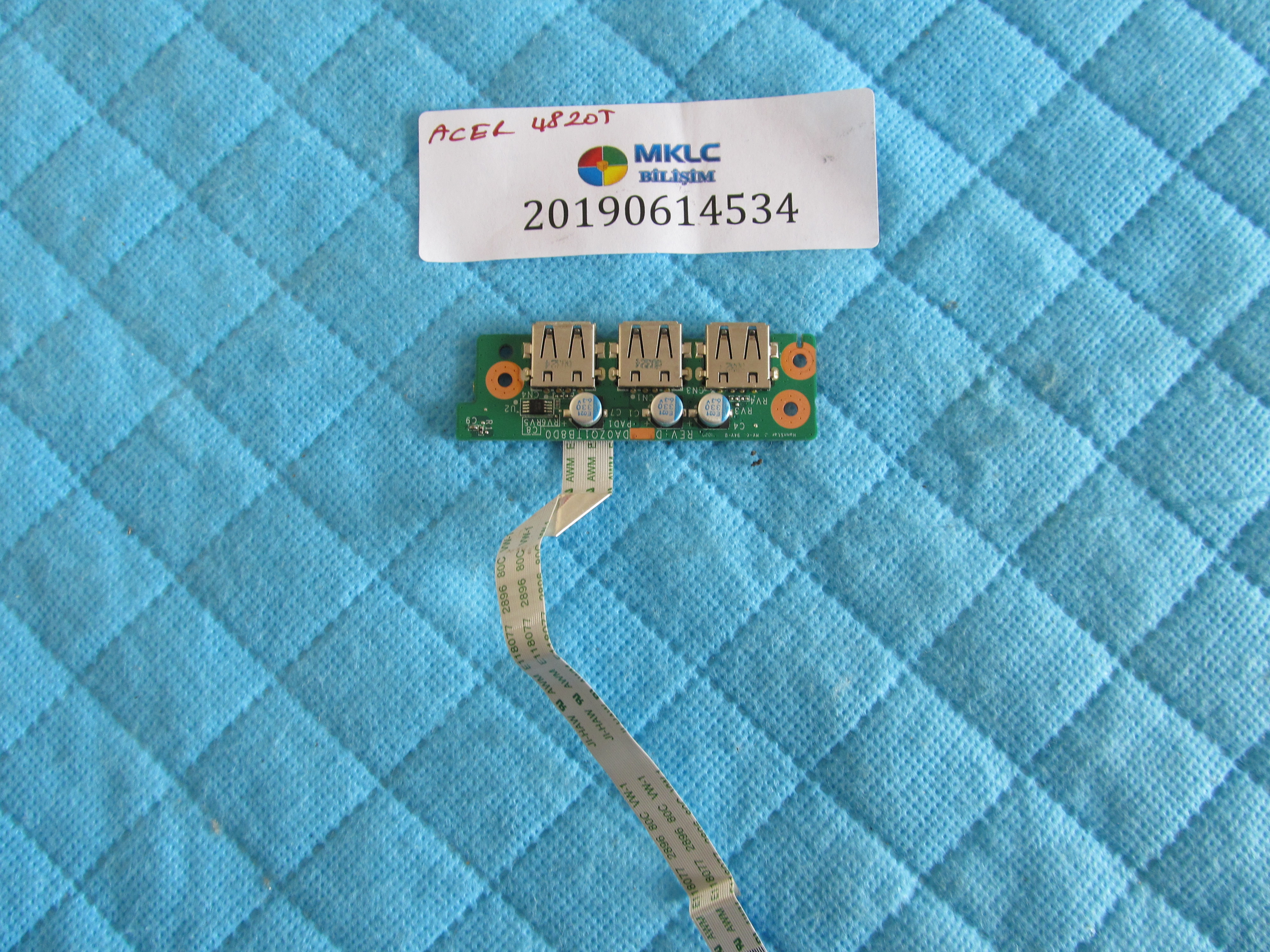 Acer 4820t usb port flex orjinal ürün