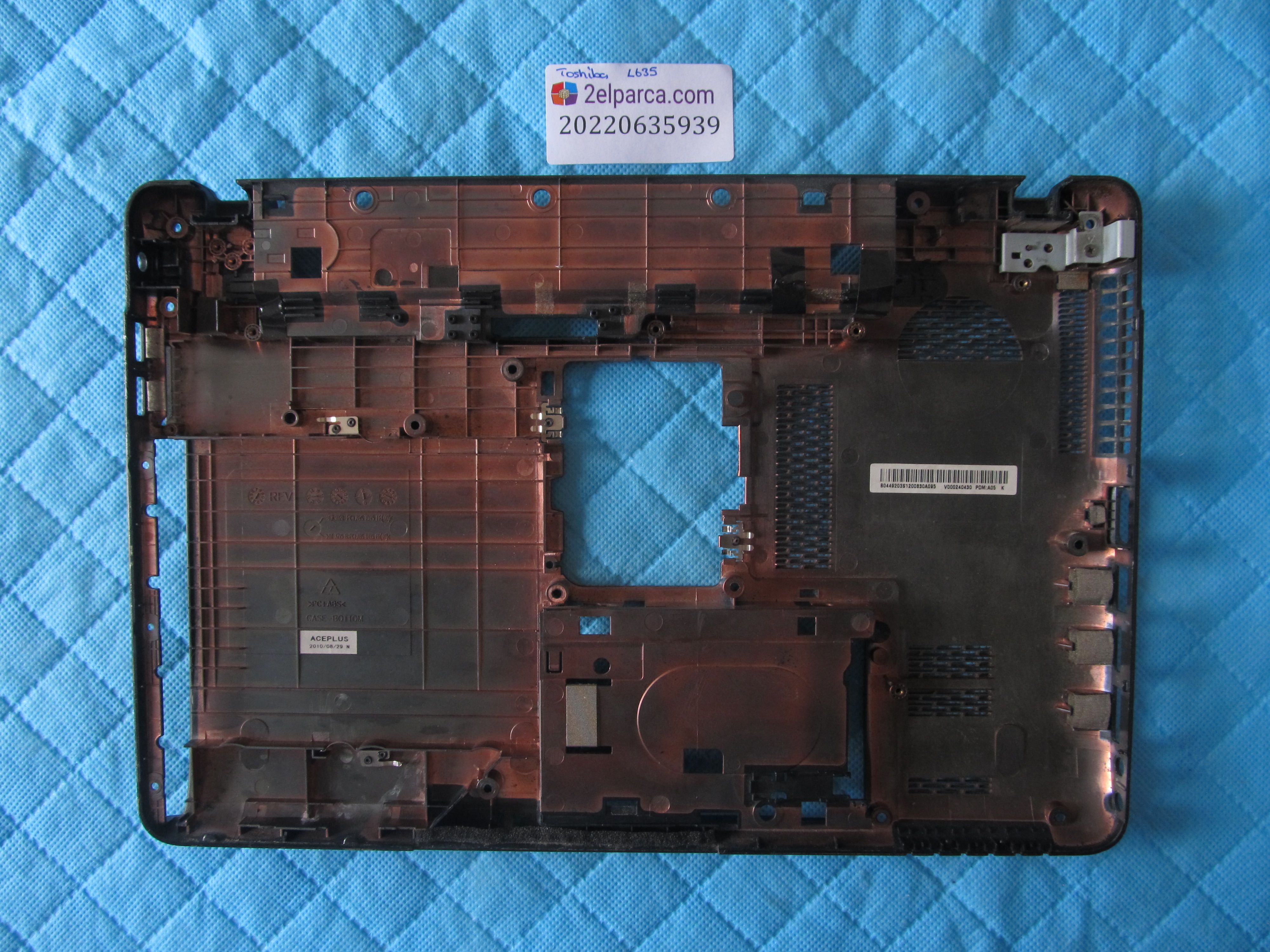 TOSHİBA Toshiba l635 alt kasa orjinal ürün küçük görsel 2