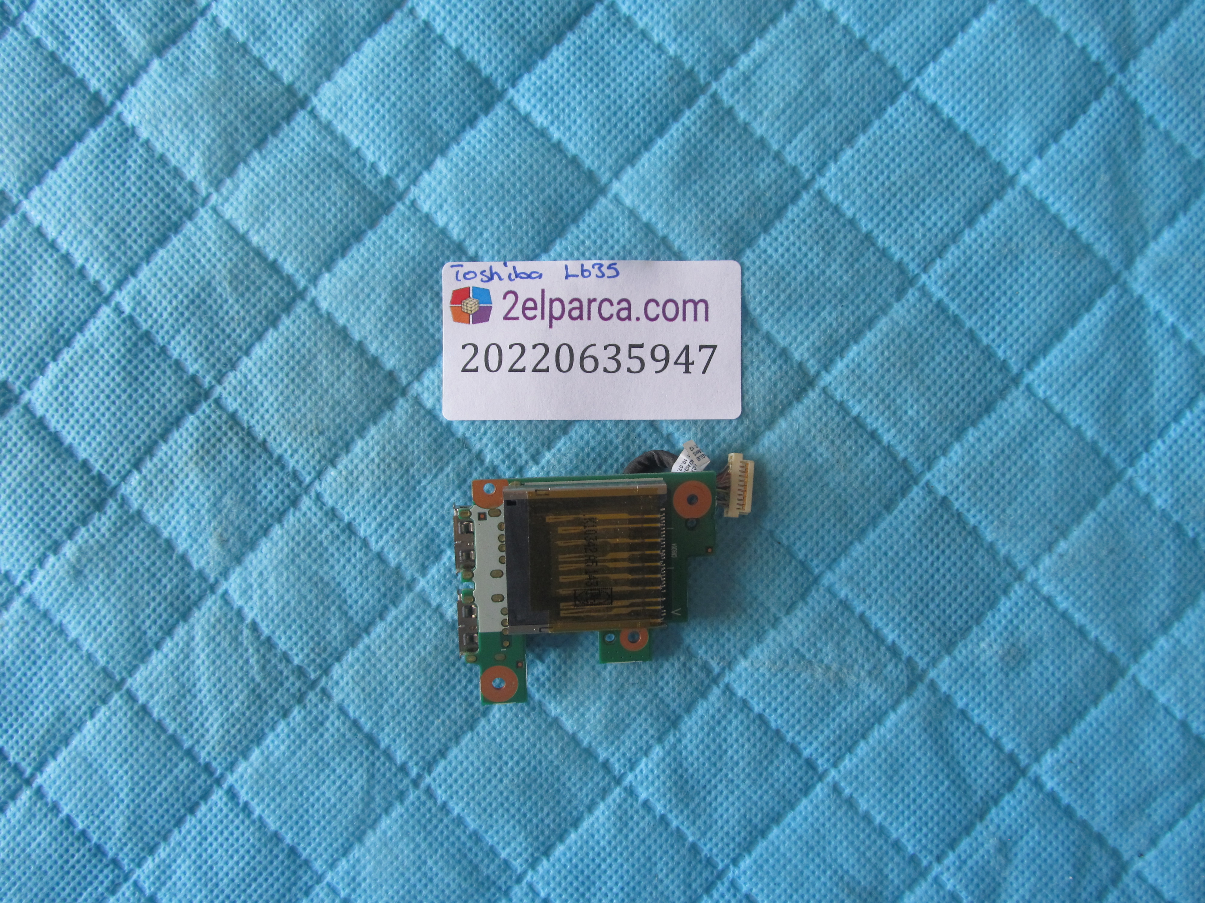 TOSHİBA Toshiba l635 usb port flex orjinal ürün küçük görsel 2