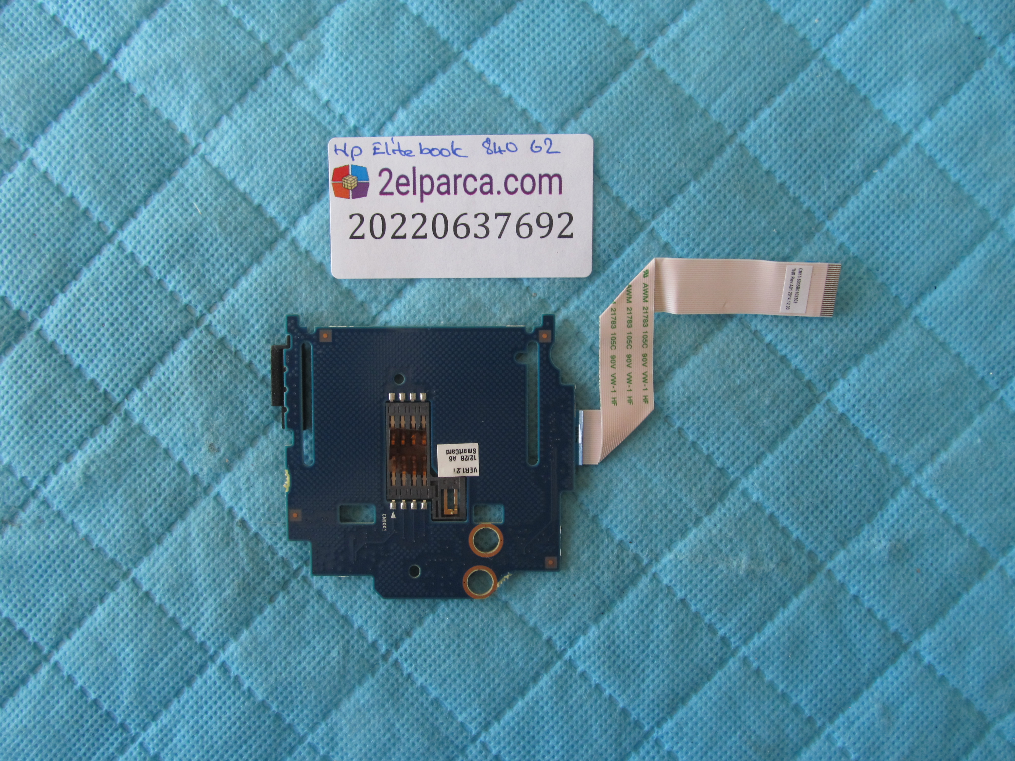HP Hp elitebook 840 g2 kart okuyucu board flex orjinal ürün küçük görsel 2