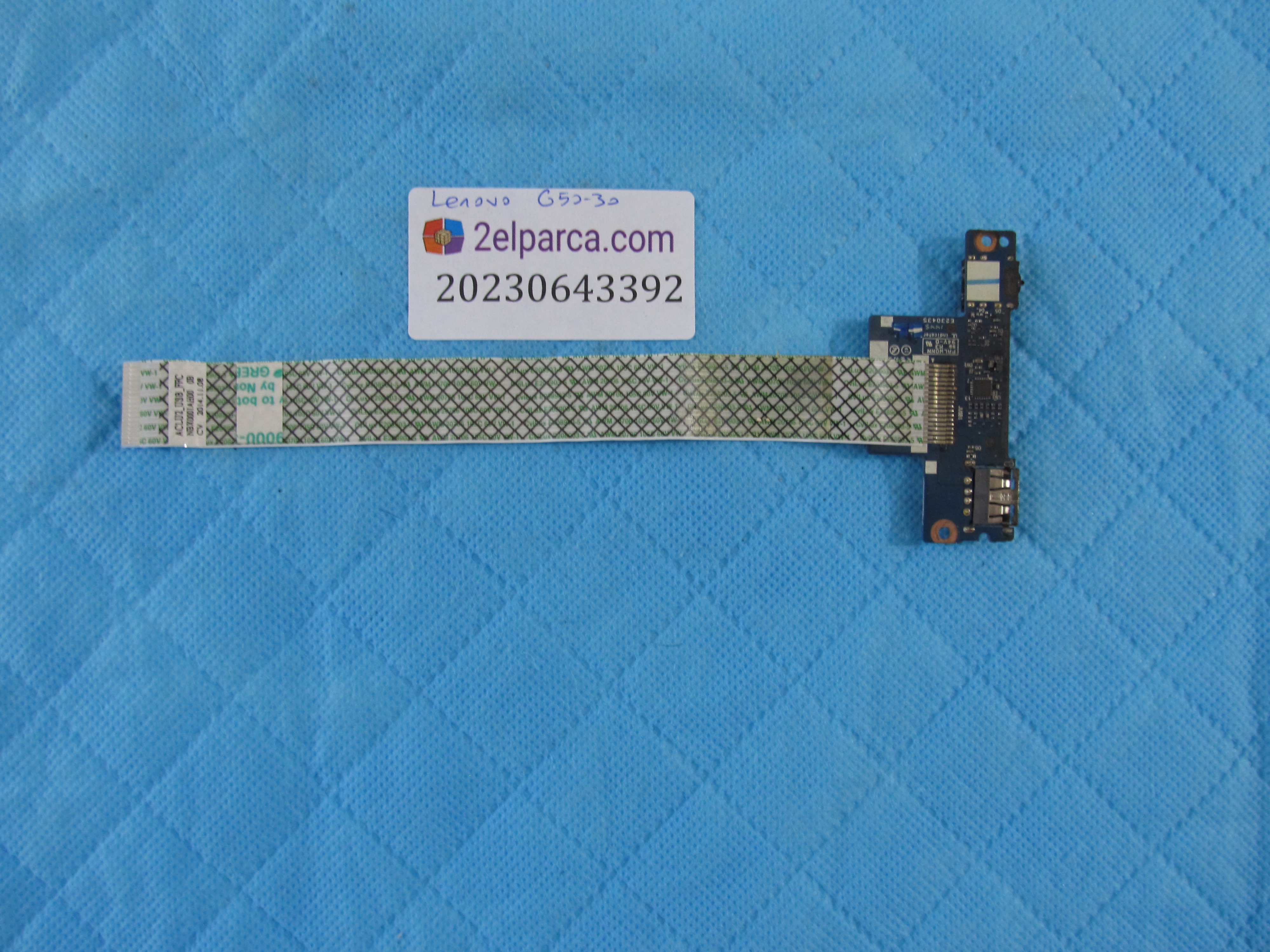 LENOVO Lenovo g50-30usb port flex ve ses karti orjinal ürün küçük görsel 2