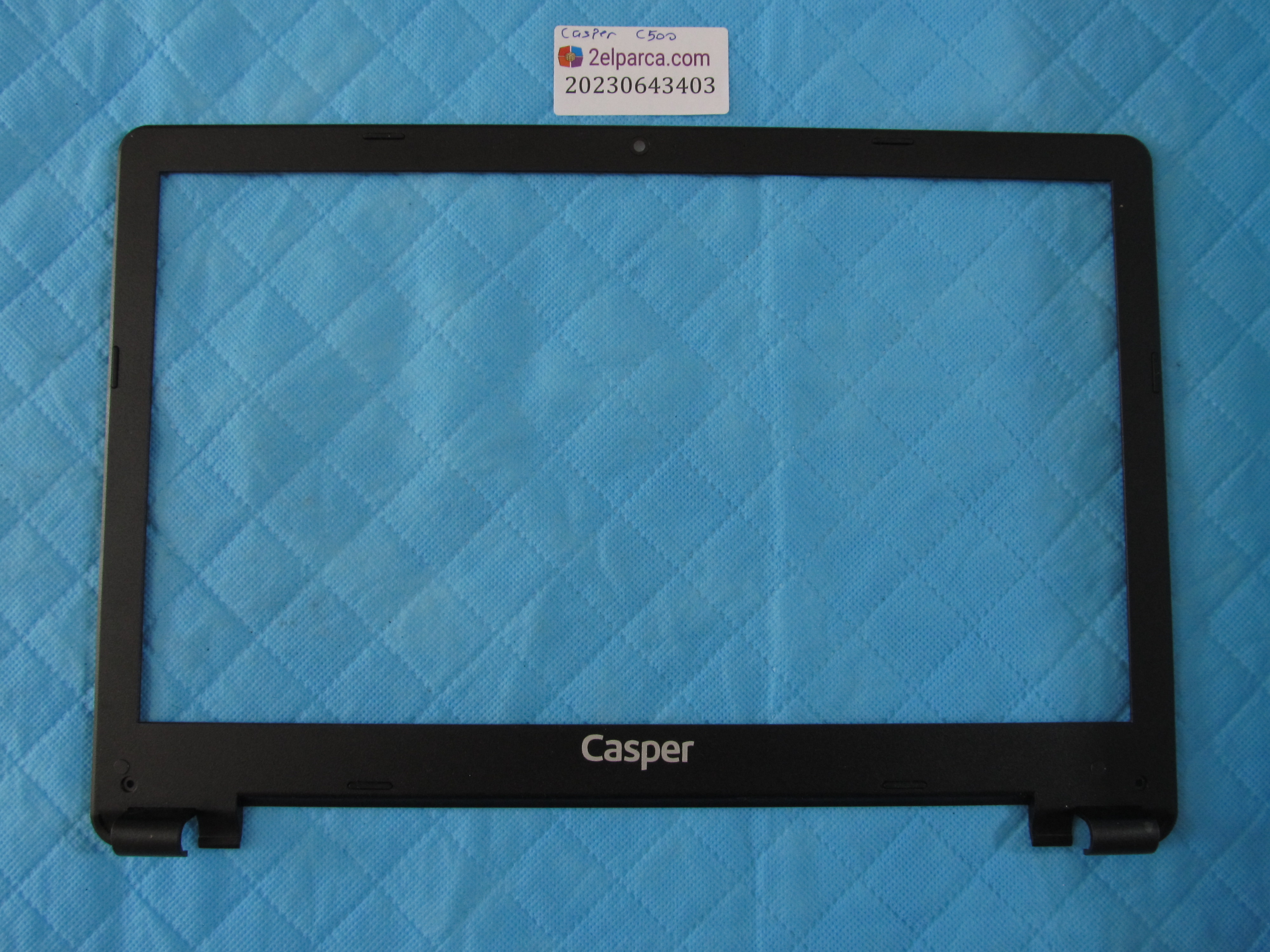 Casper c500 ekran ön çerçeve lcd bezel orjinal ürün