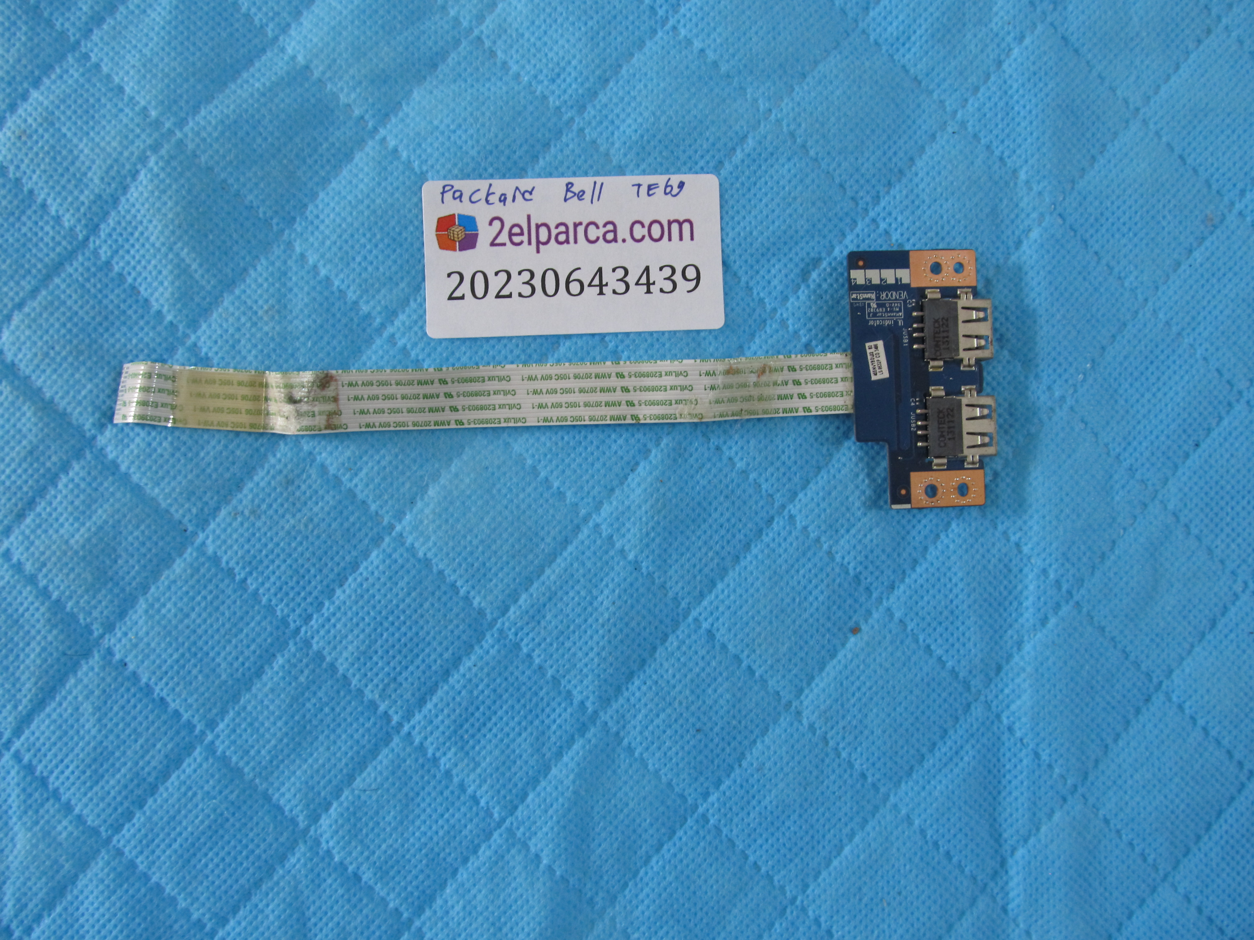 PACKARD BELL Packard bell easynote te69 usb kart flex dahil orjinal ürün küçük görsel 2