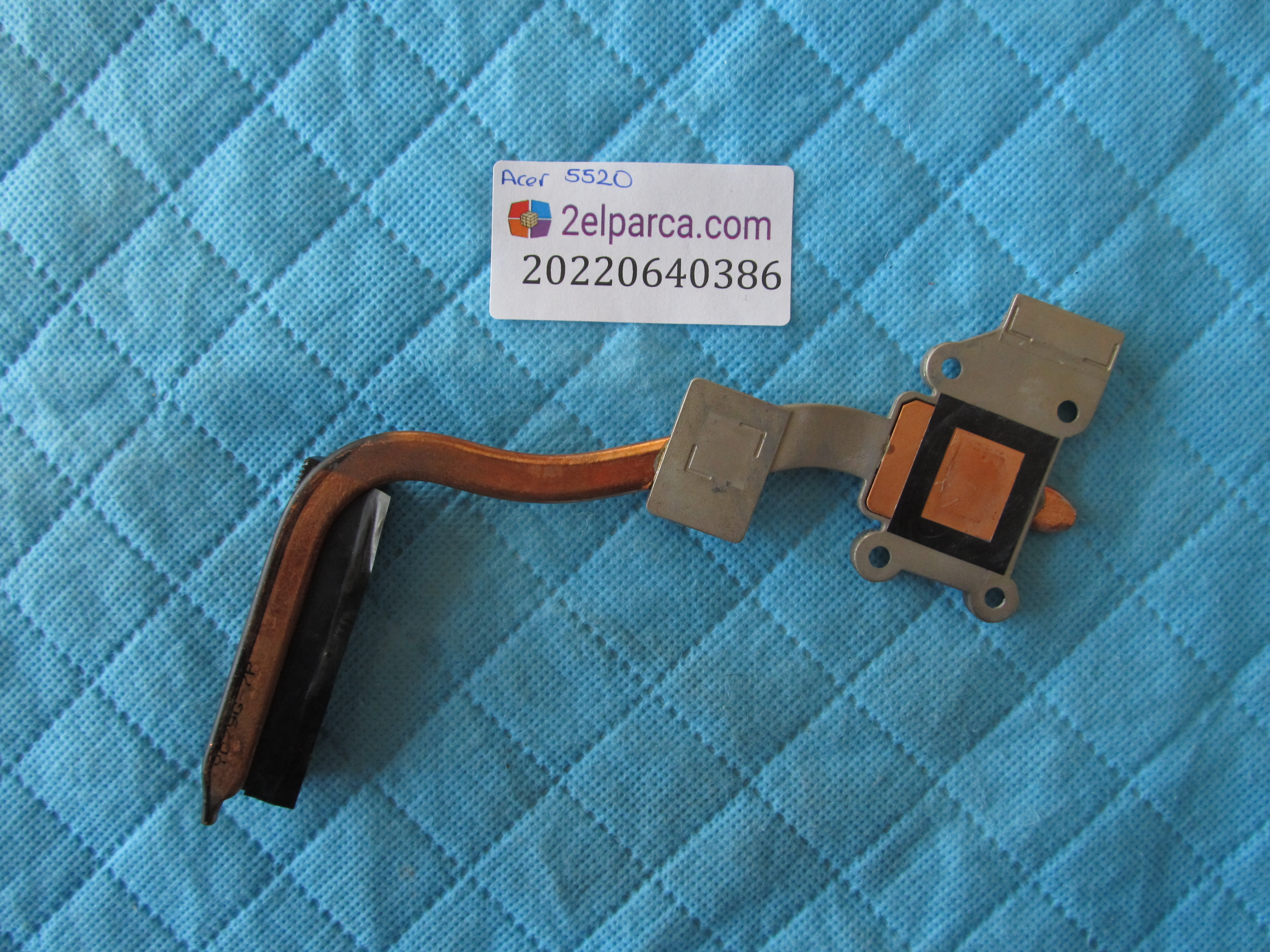 ACER Acer 5520 soğutucu bakir (heatsink) orjinal ürün küçük görsel 2