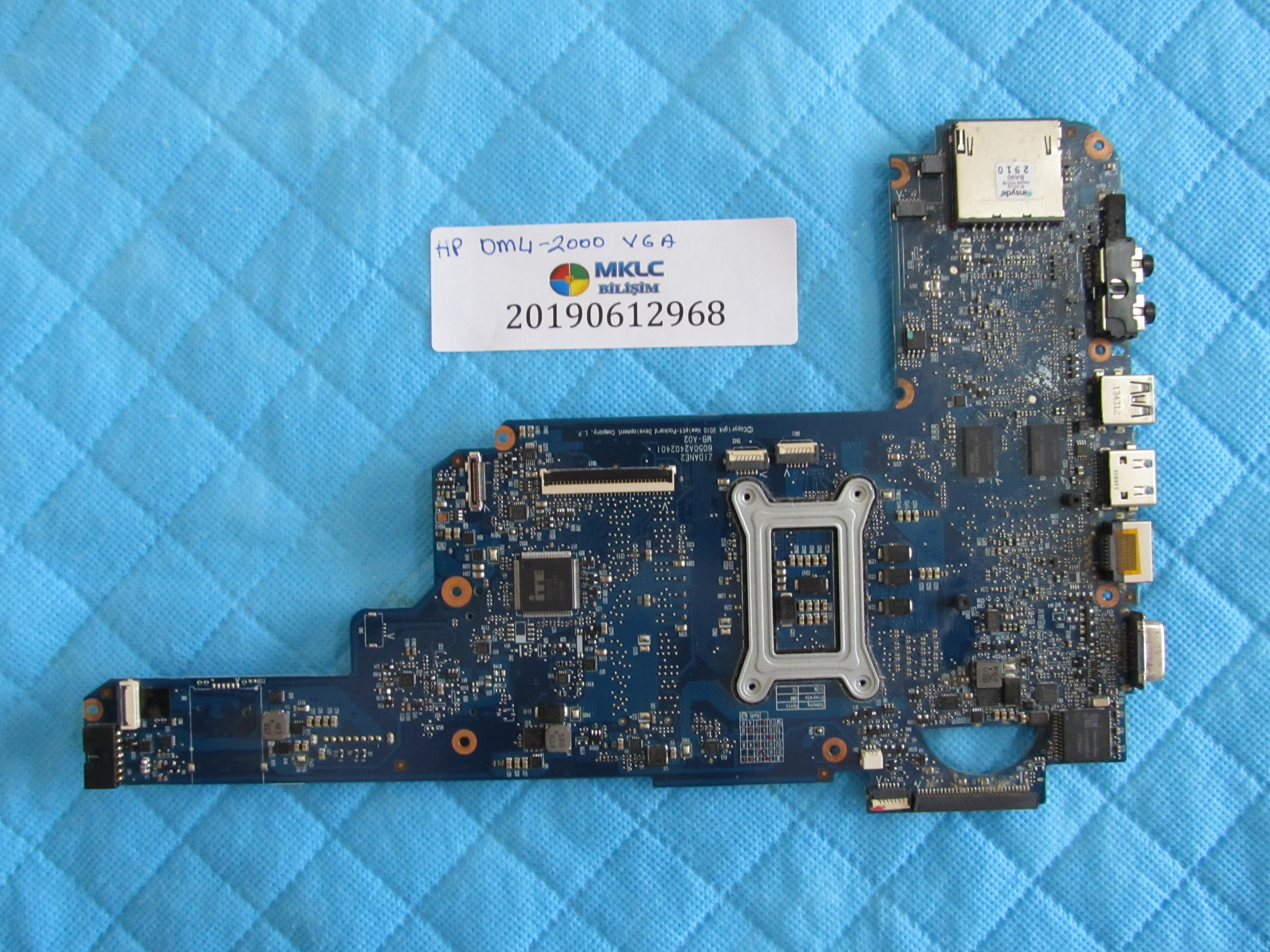 HP Hp dm4 anakart dm4-2000 anakart 1 gb vga küçük görsel 2