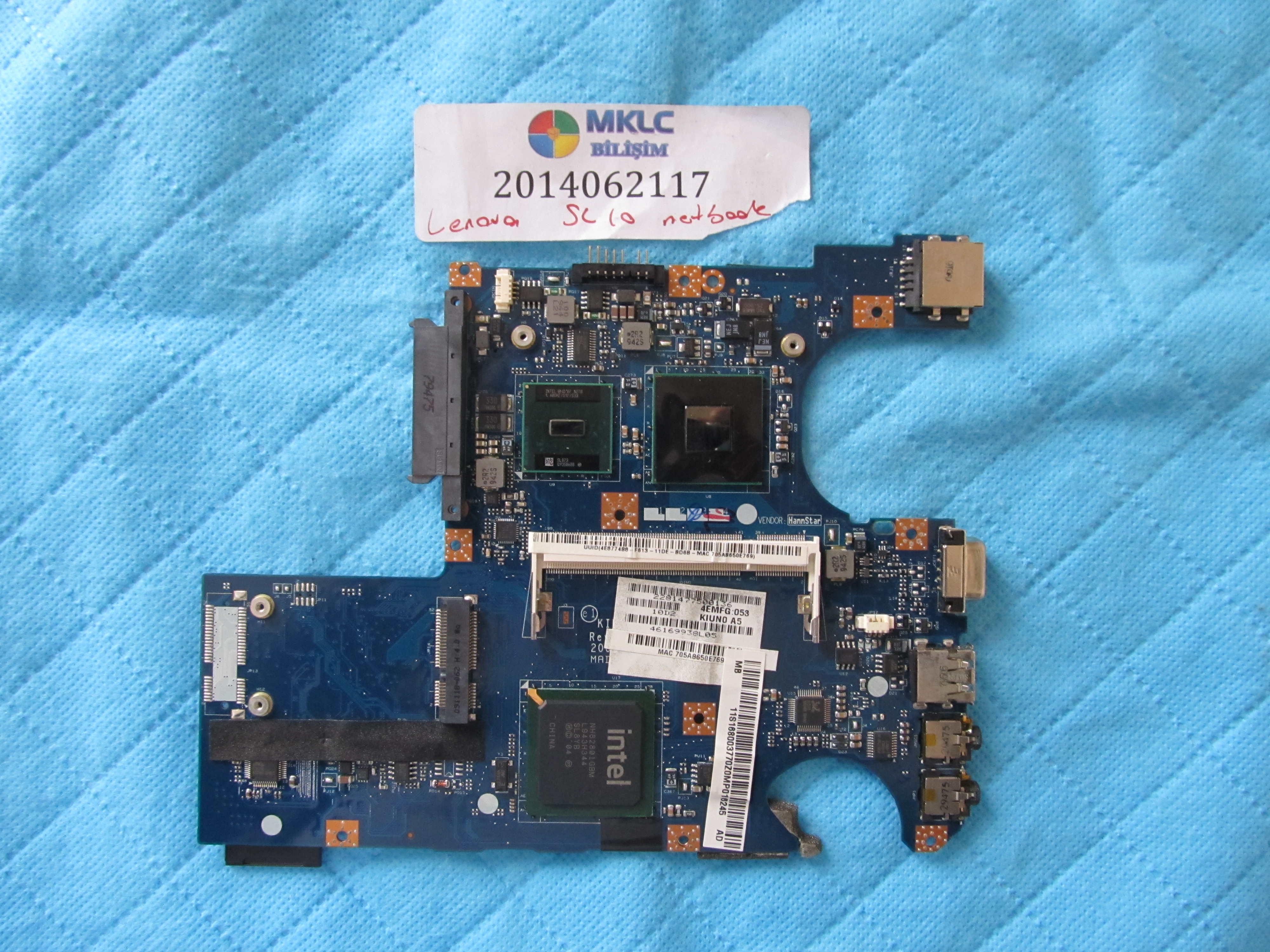 LENOVO Lenovo sl10 anakart la-5071p anakart netbook küçük görsel 2
