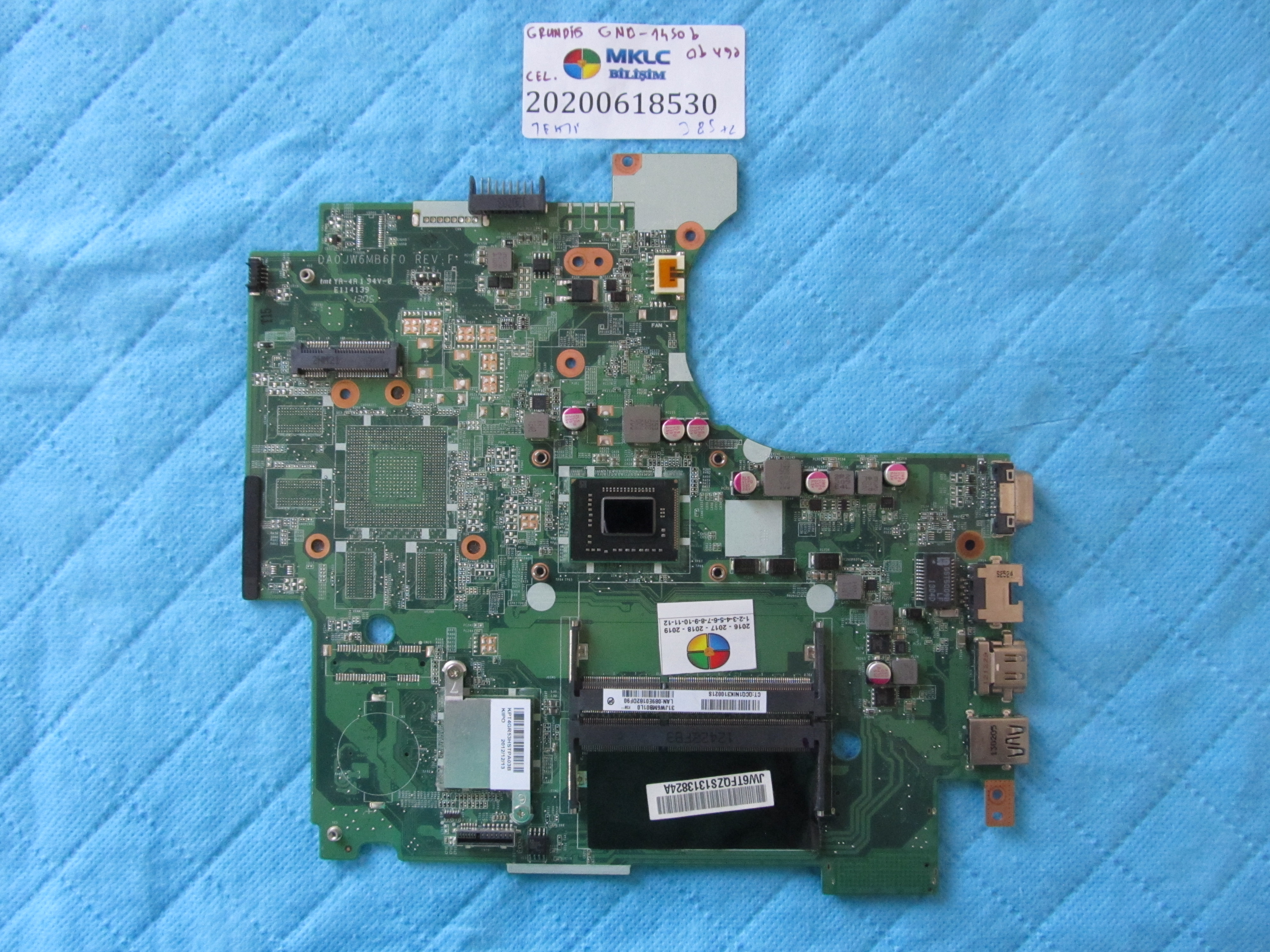 GRUNDİG Grundig gnb-1450b anakart celeron onboard ekran kartli küçük görsel 2