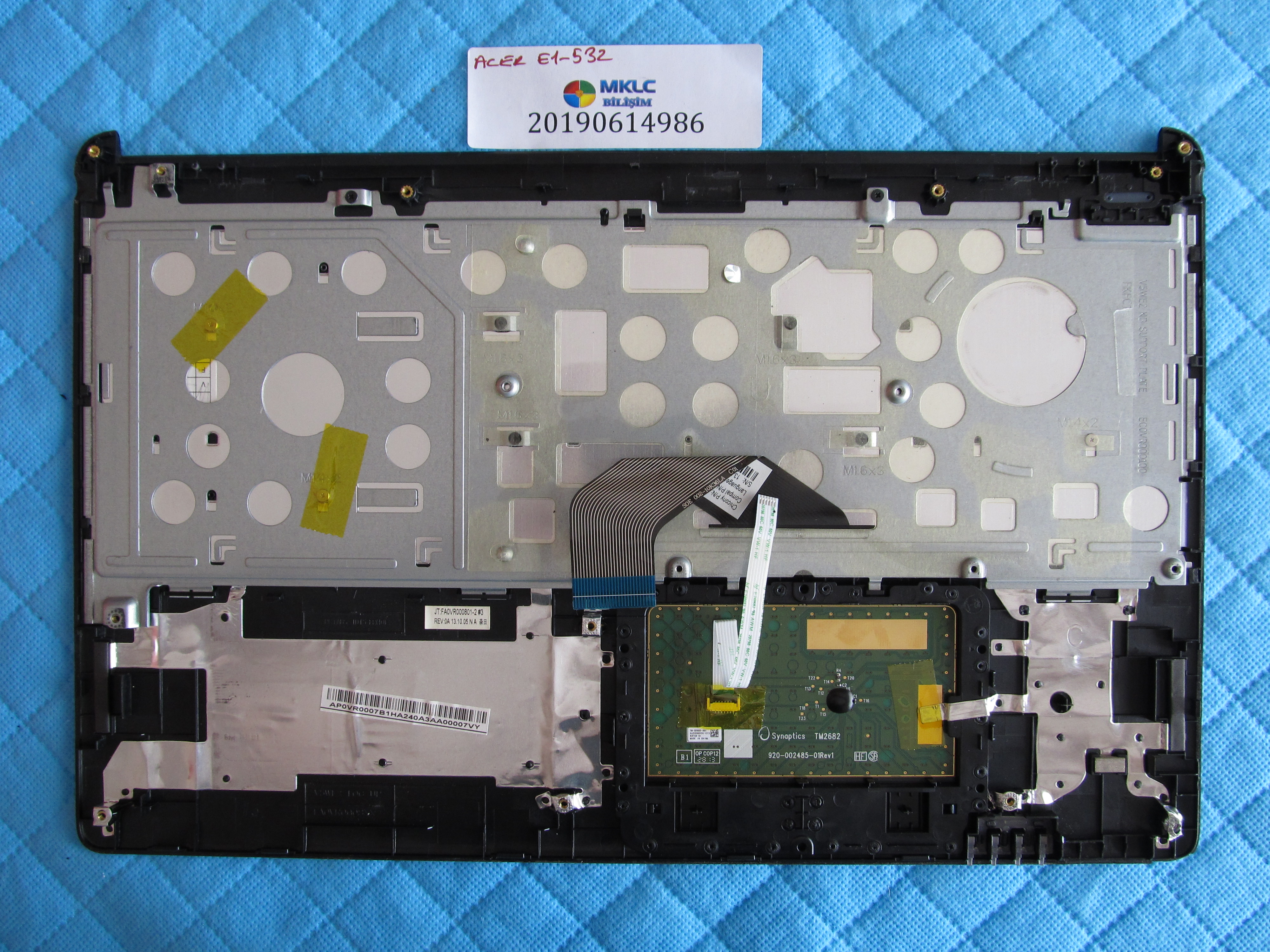 ACER Acer e1-532 üst kasa klavye kasasi klavye dahil küçük görsel 2