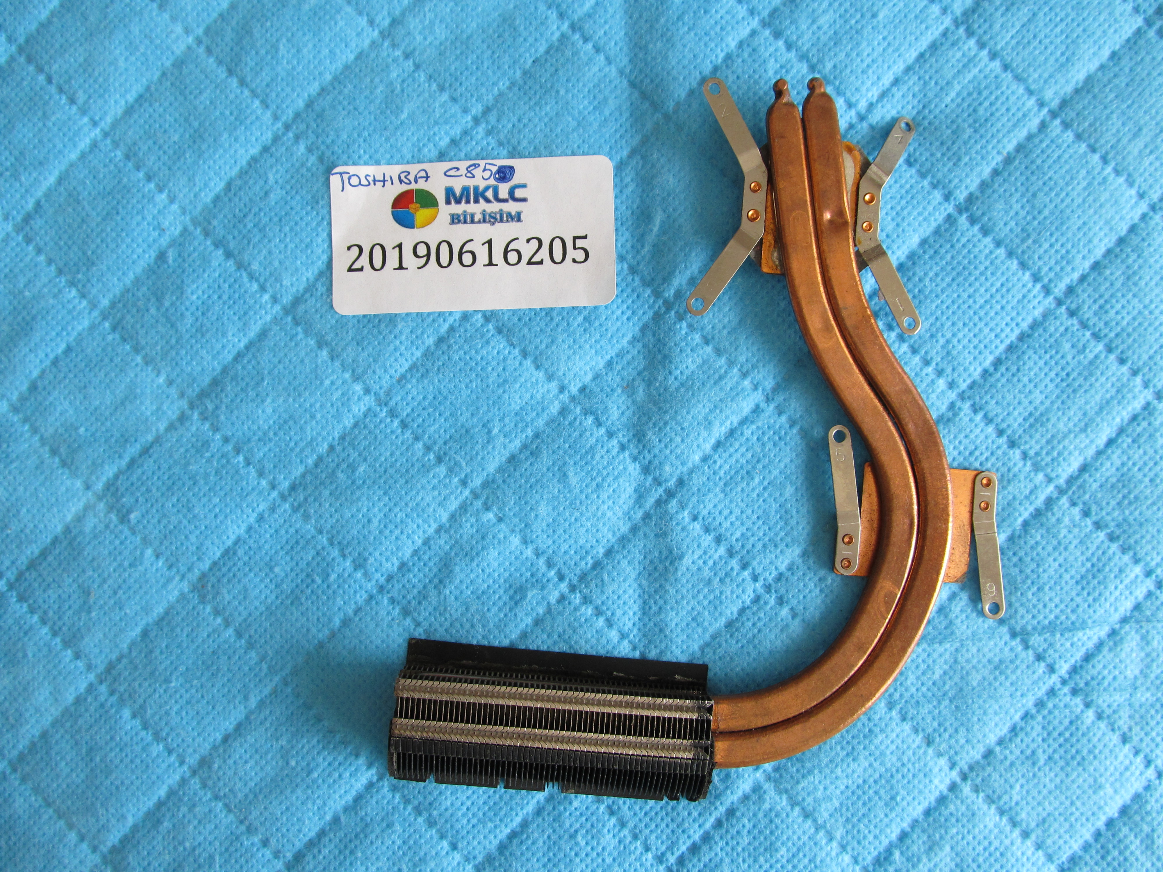 TOSHİBA Toshiba  soğutucu c850 bakir (heatsink) orjinal ürün küçük görsel 2