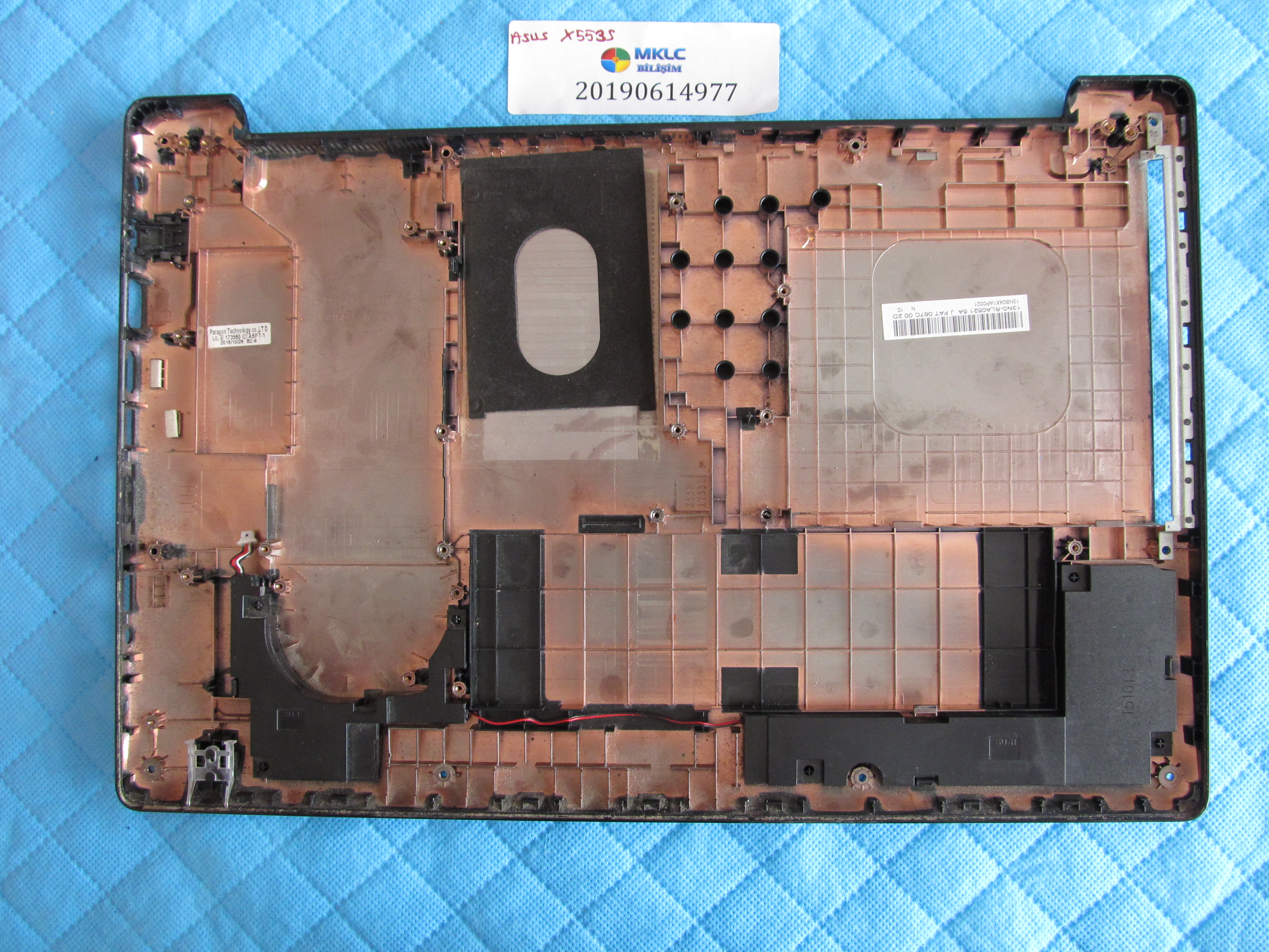 ASUS Asus x553s alt kasa ve hoparlör seti küçük görsel 2