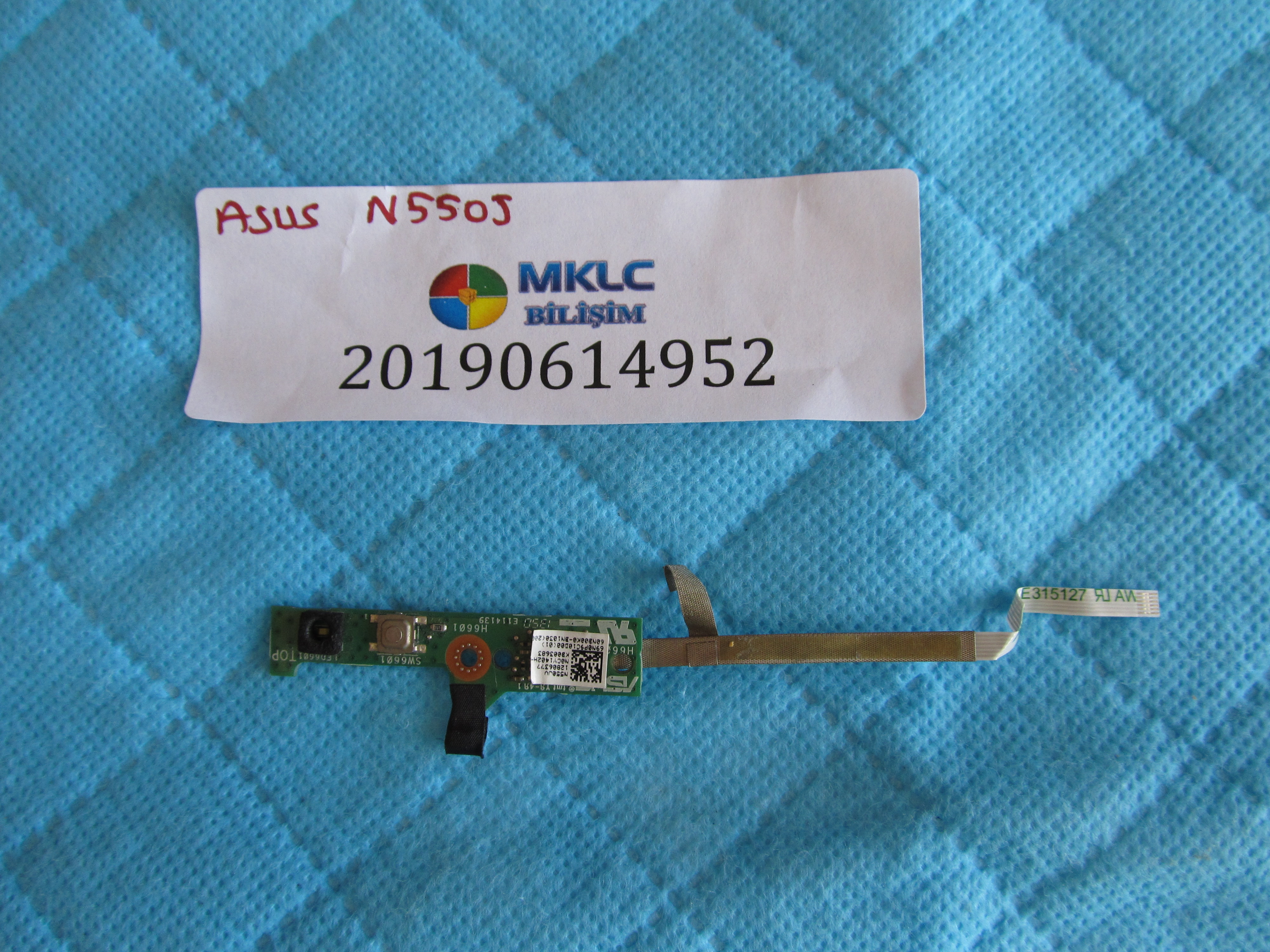 Asus n550j tetik karti ve flex orjinal ürün