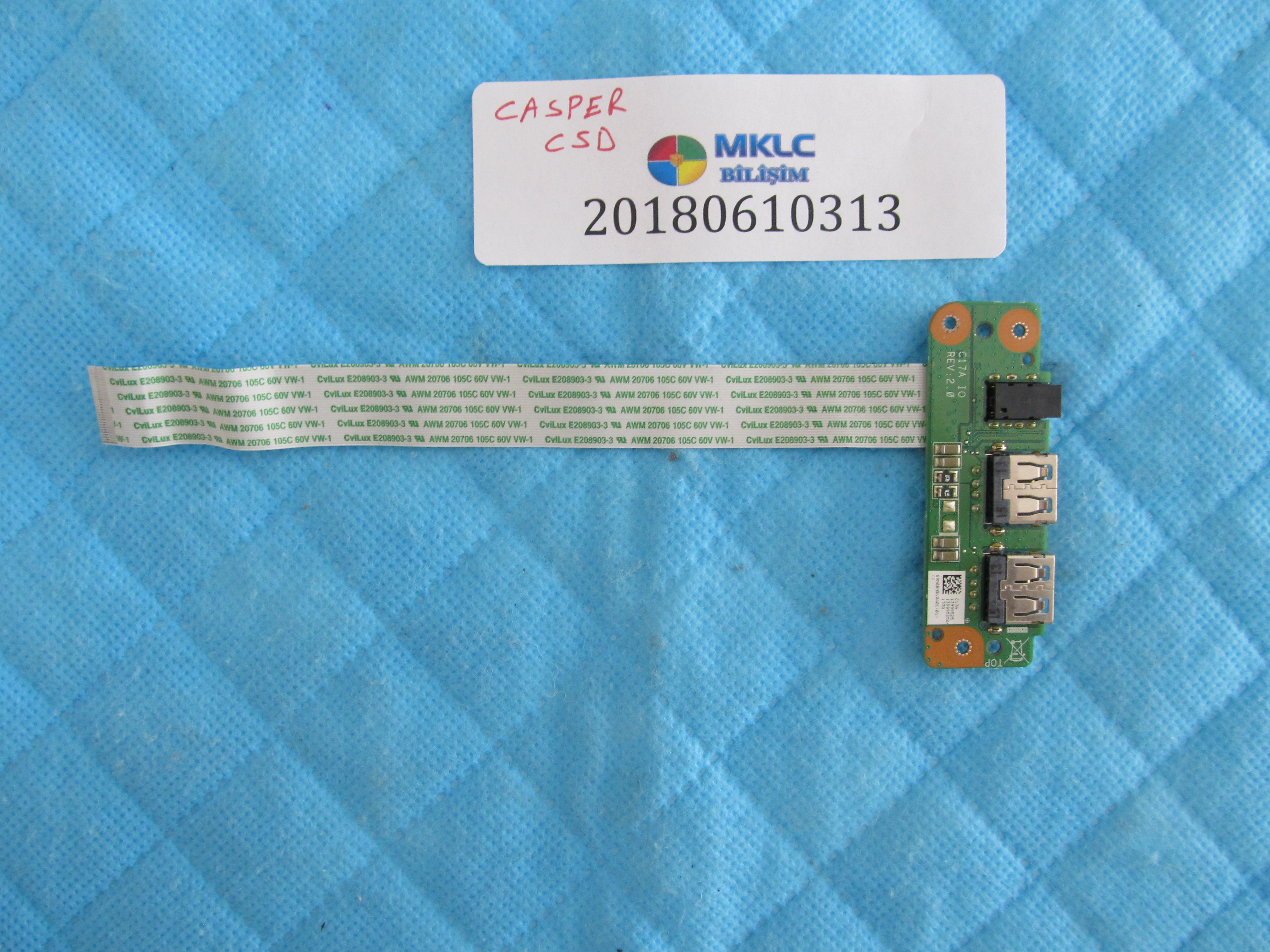 Casper csd usb port flex