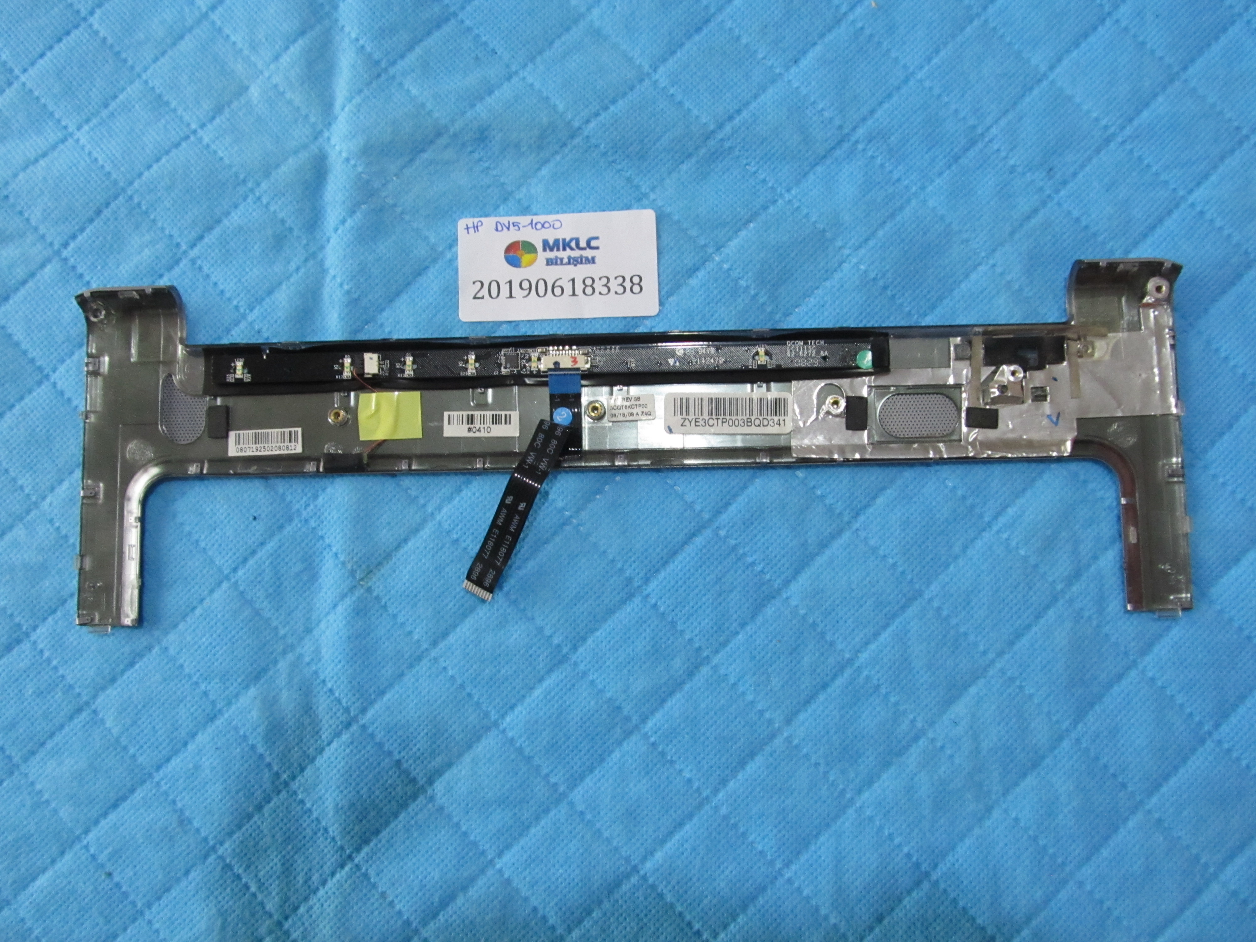 HP Hp dv5-1000 tetik paneli küçük görsel 2