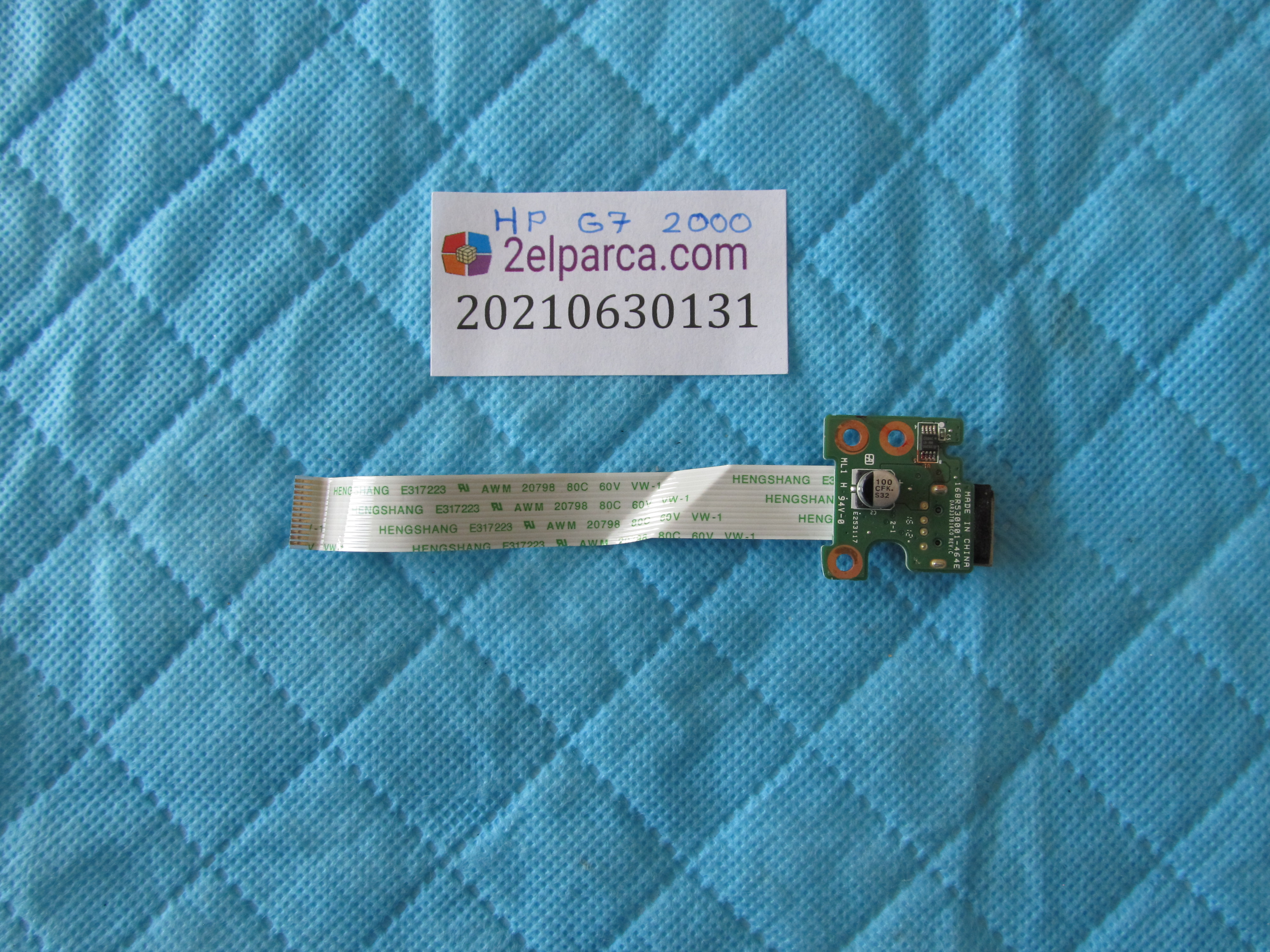 HP Hp g7-2000 usb board flex orjinal ürün küçük görsel 2