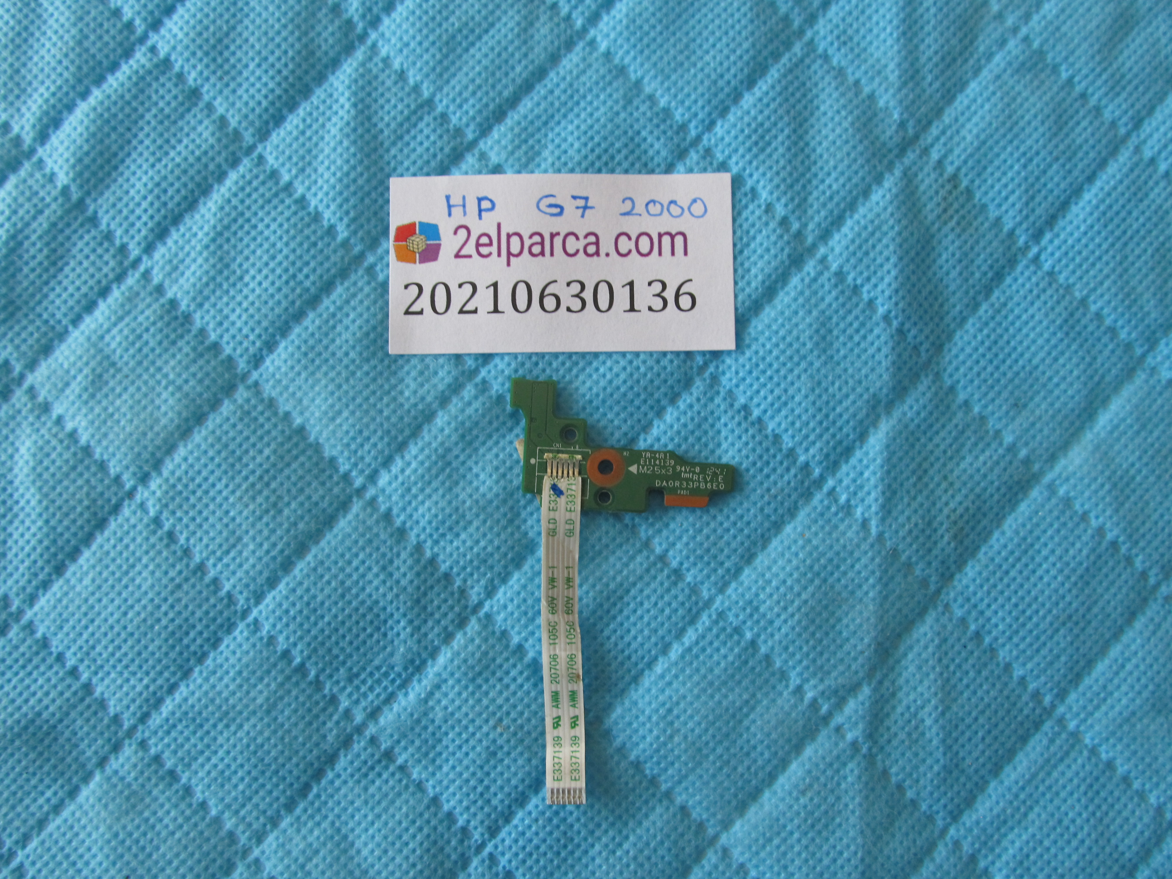 HP Hp g7-2000 tetik karti flex orjinal ürün küçük görsel 2