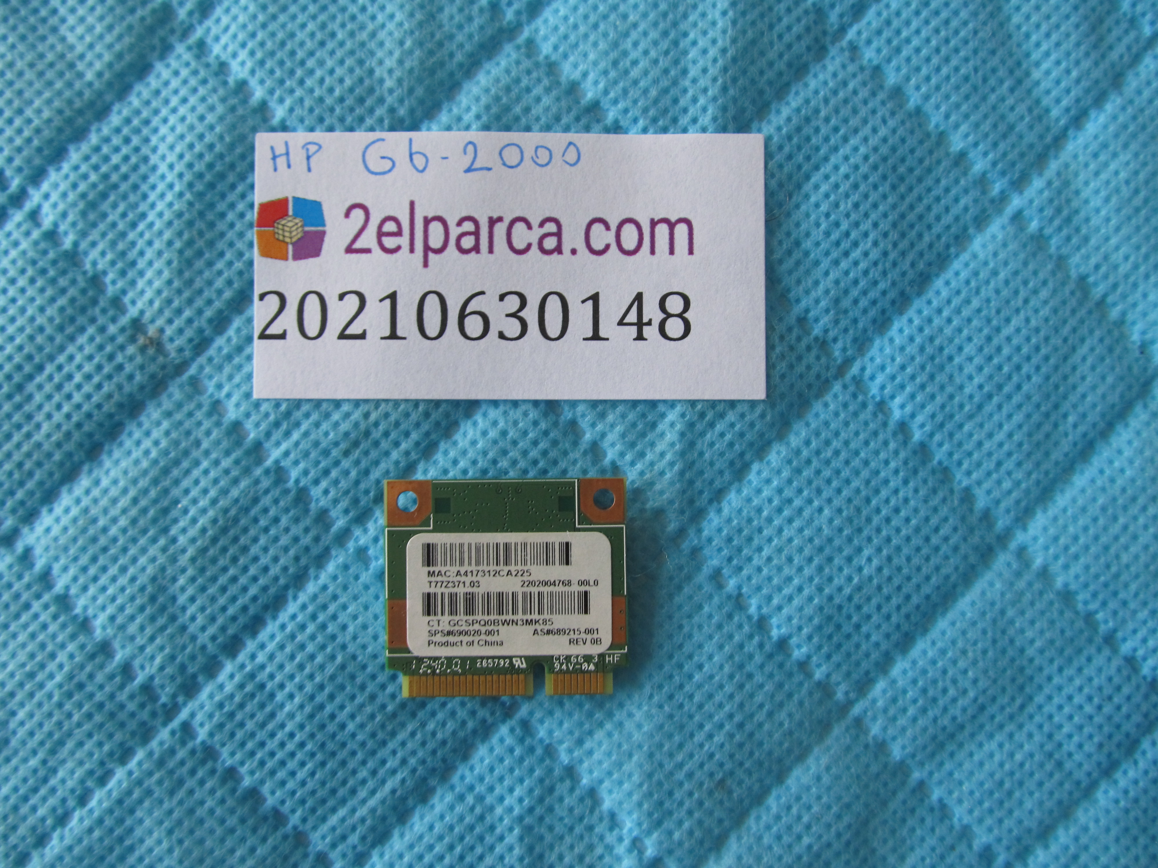 HP Hp g6-2000 wifi karti küçük görsel 2