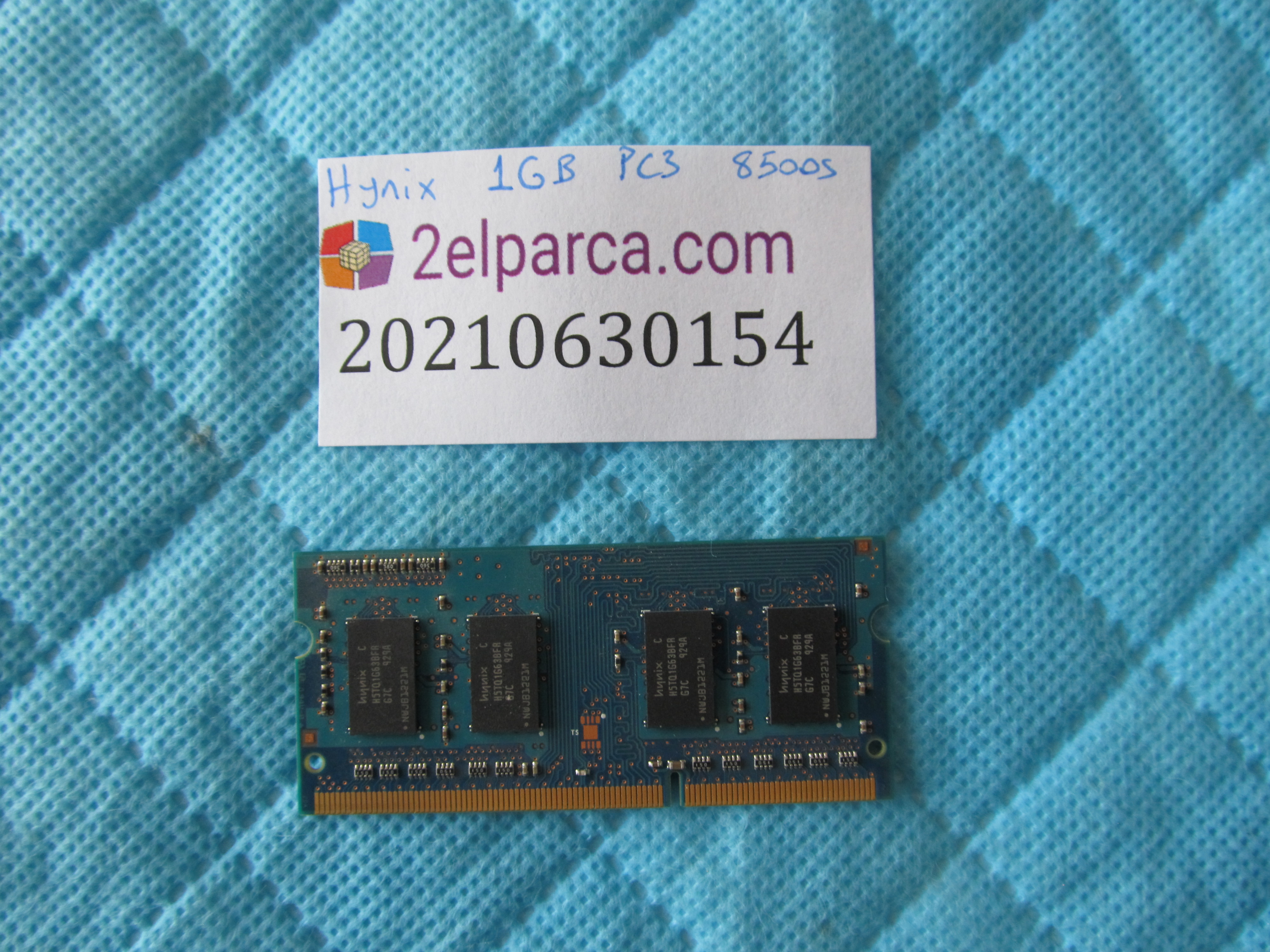 HYNİX Hynix ddr3 1gb 8500s ram bellek küçük görsel 2