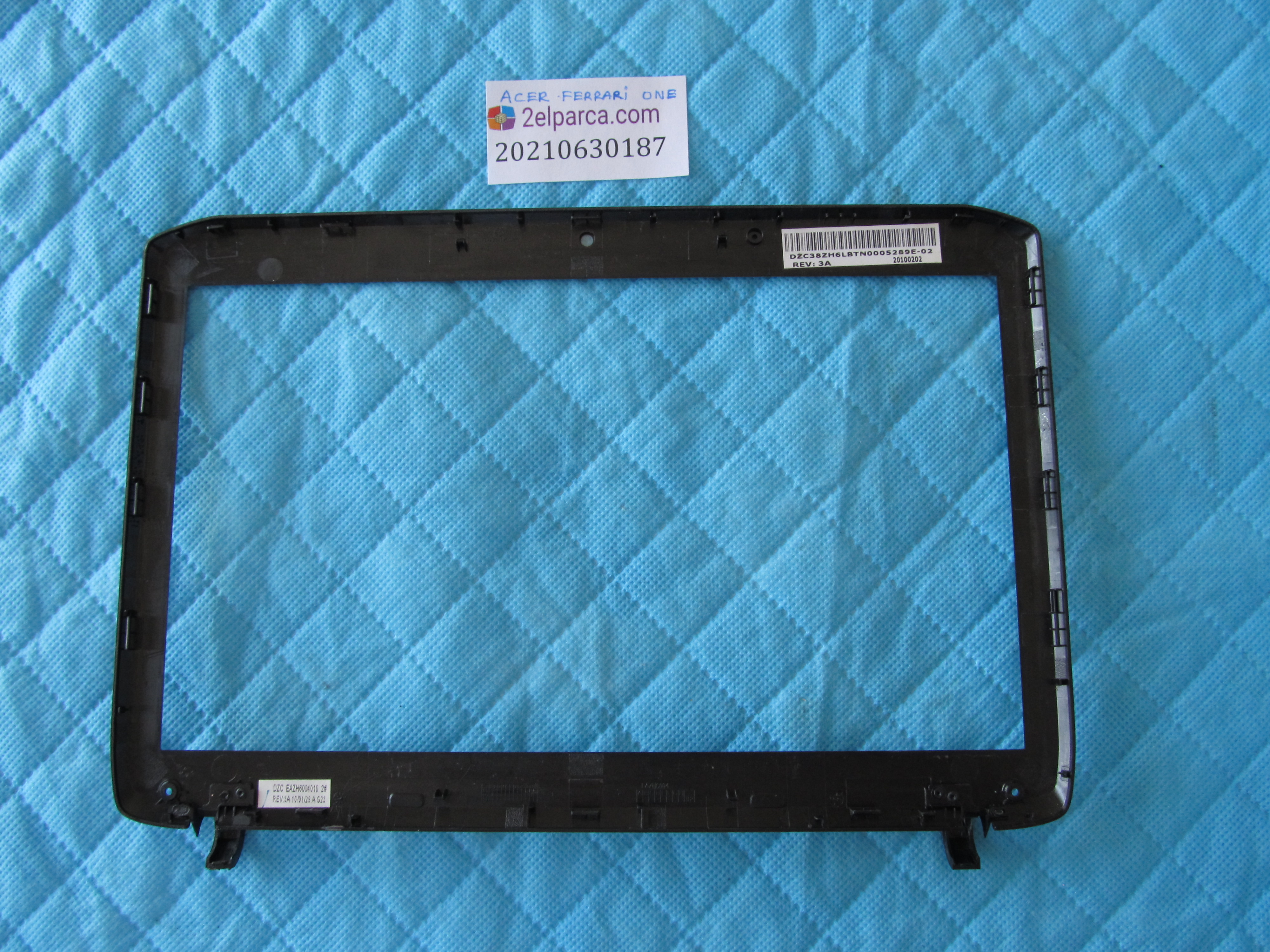 ACER Acer ferrari one 200 ekran ön çerveçe lcd bezel küçük görsel 2