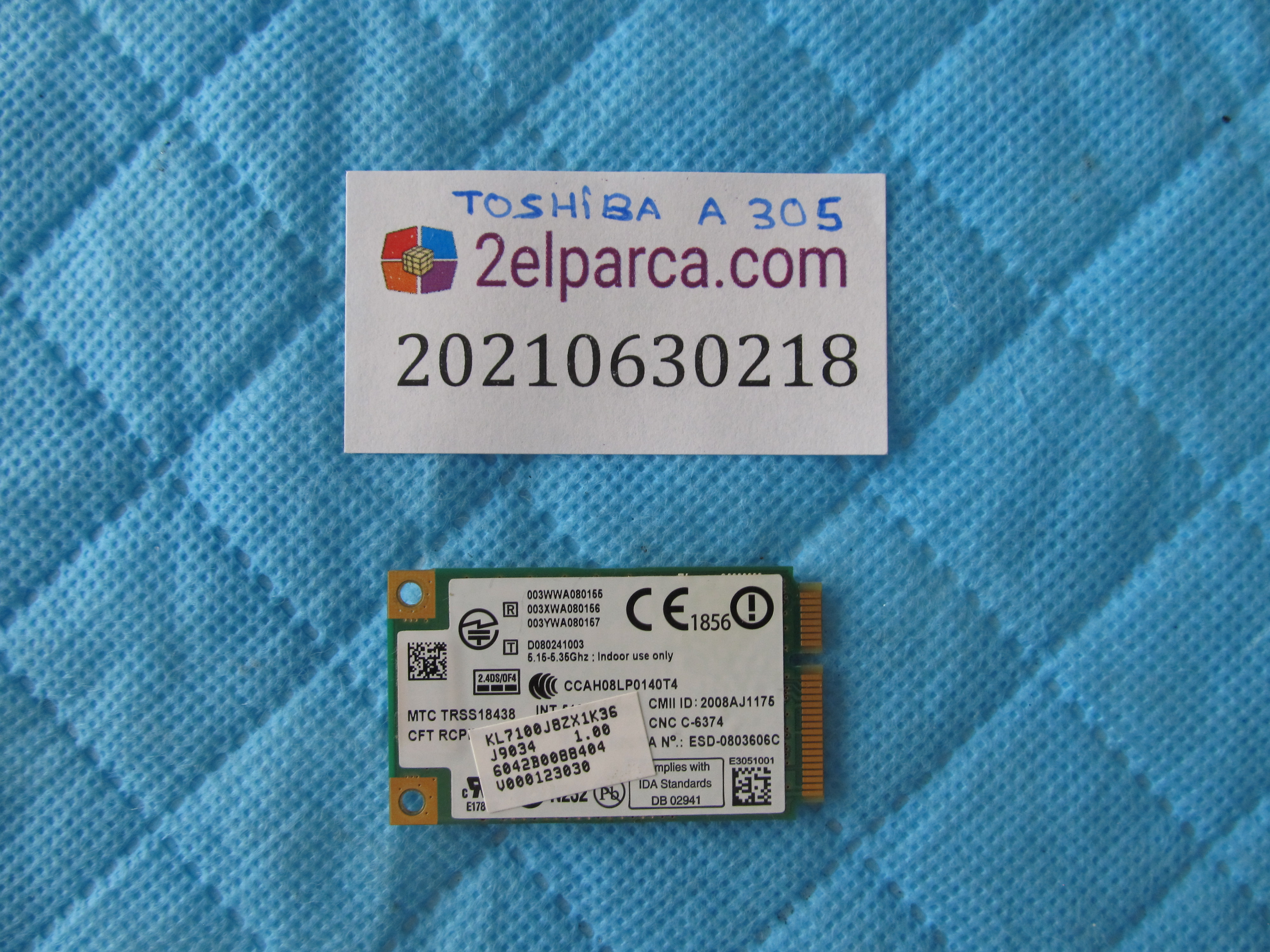 TOSHİBA Toshiba a305 wifi karti orjinal ürün küçük görsel 2