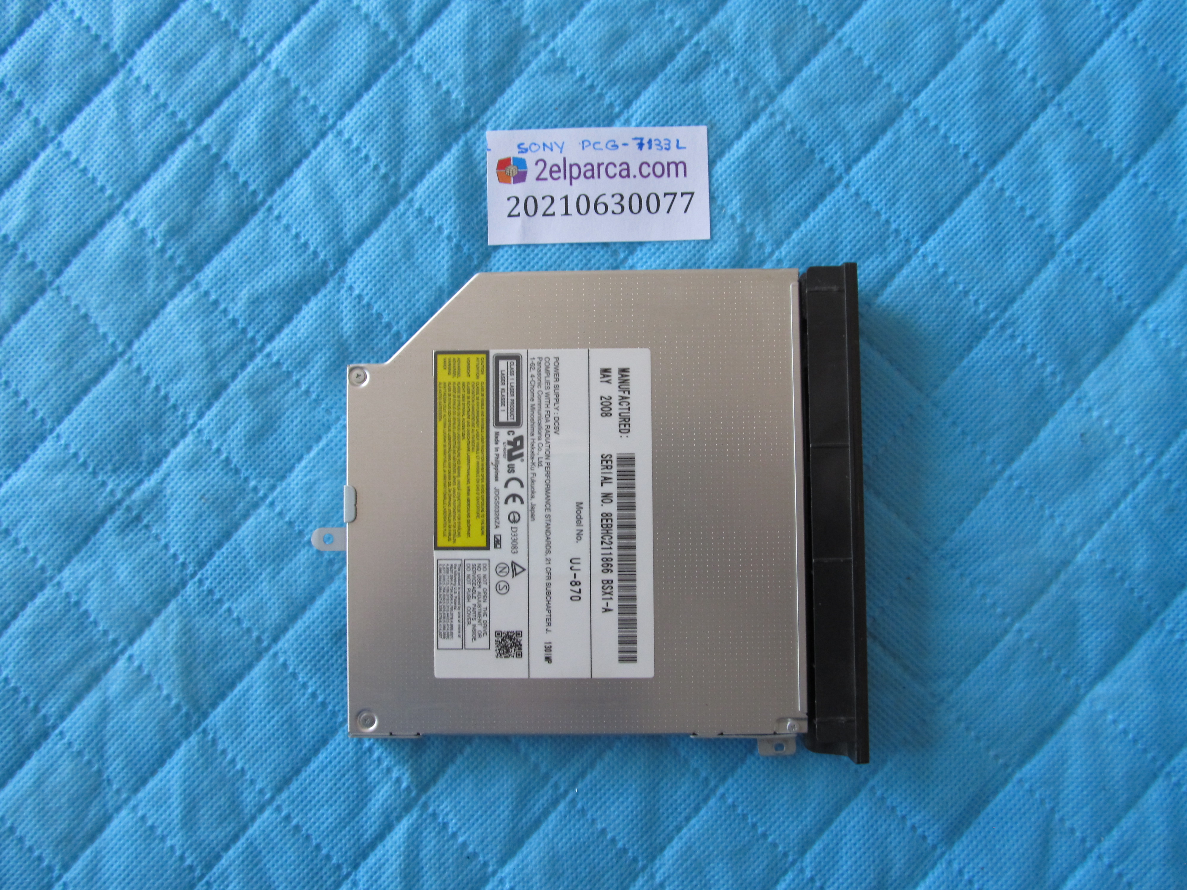 SONY Sony pcg-7133l dvd küçük görsel 2