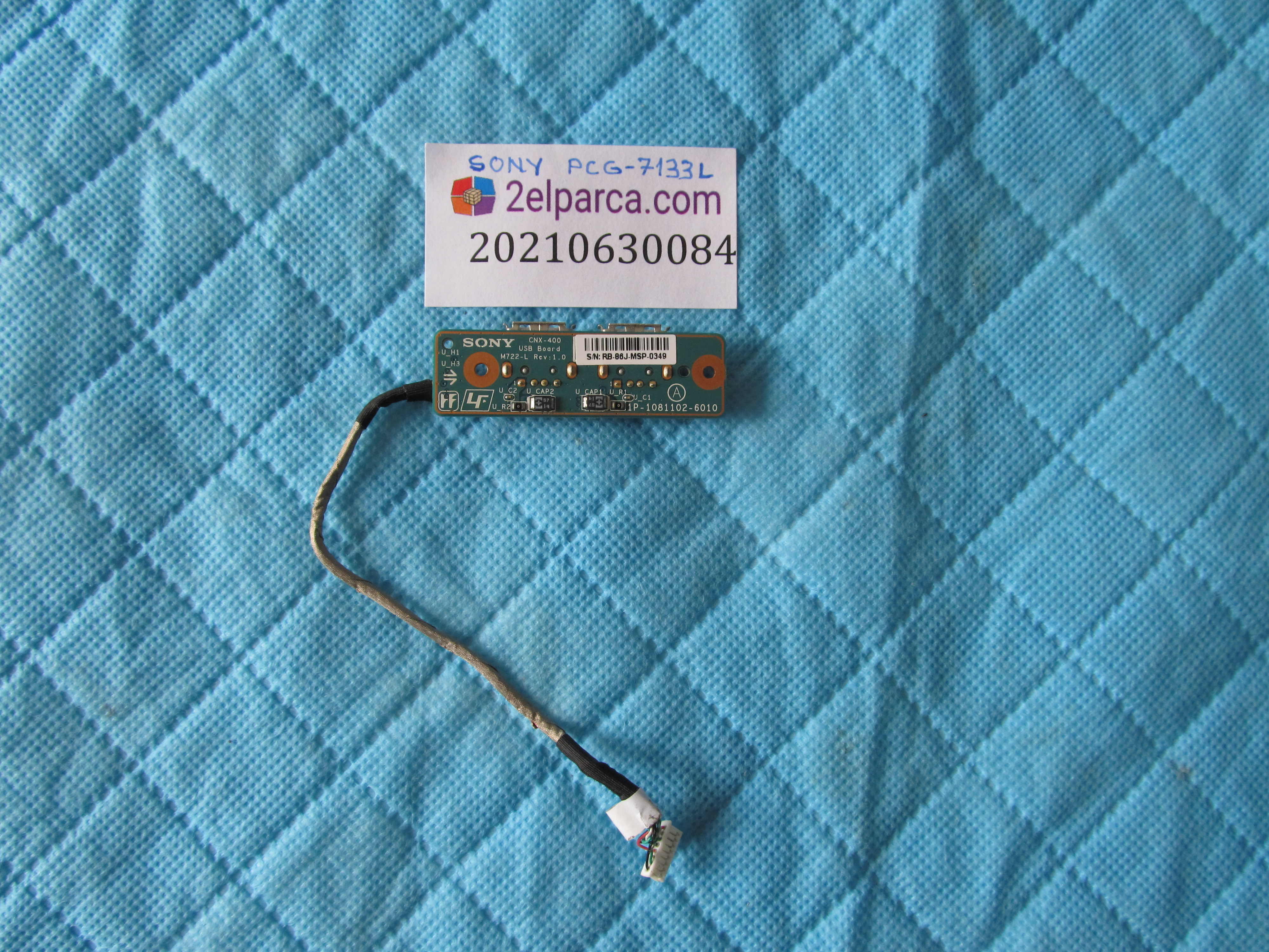 SONY Sony pcg-7133l usb board kablo orjinal ürün küçük görsel 2