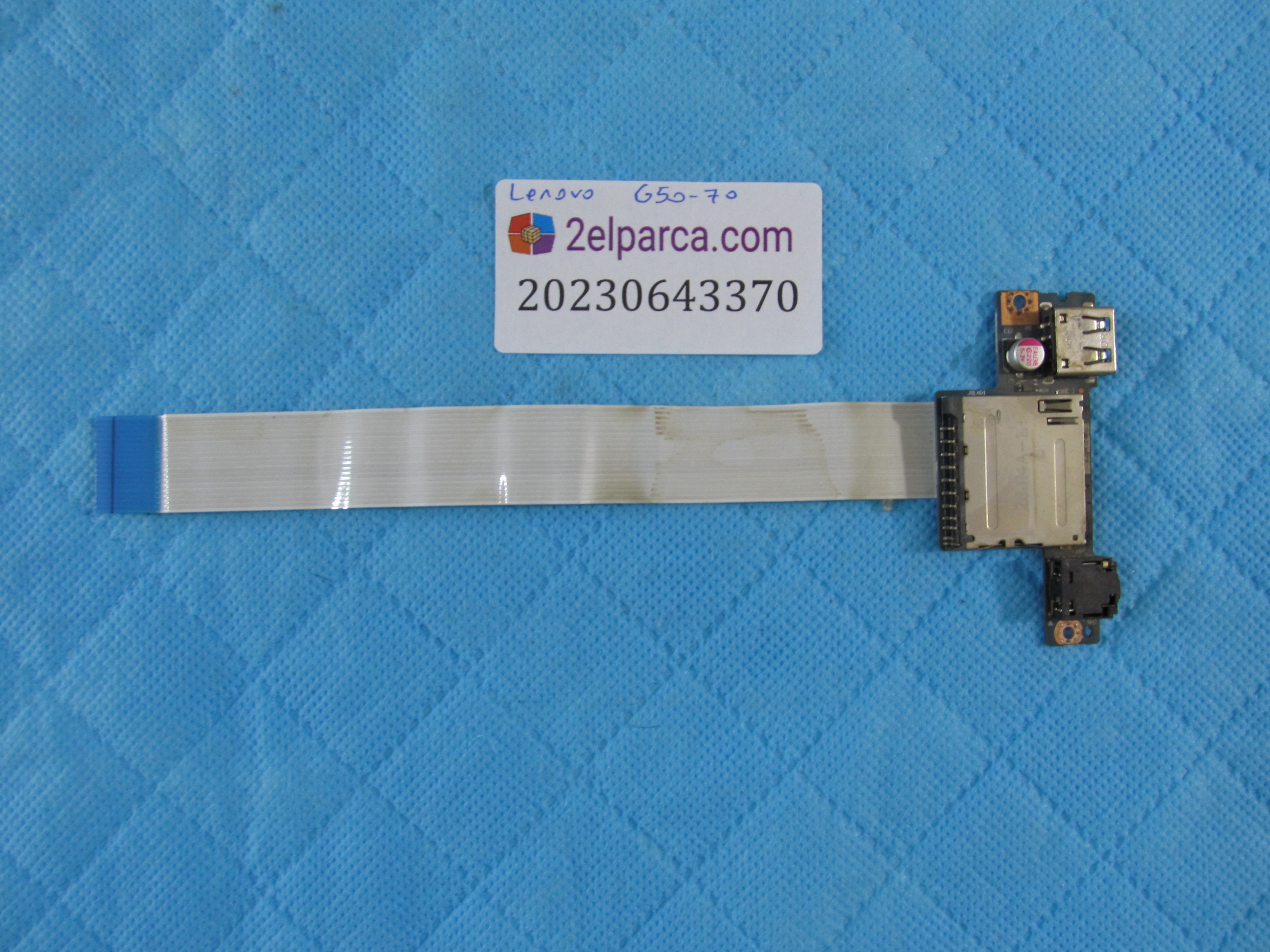Lenovo g50-70 usb port flex ve ses karti orjinal ürün
