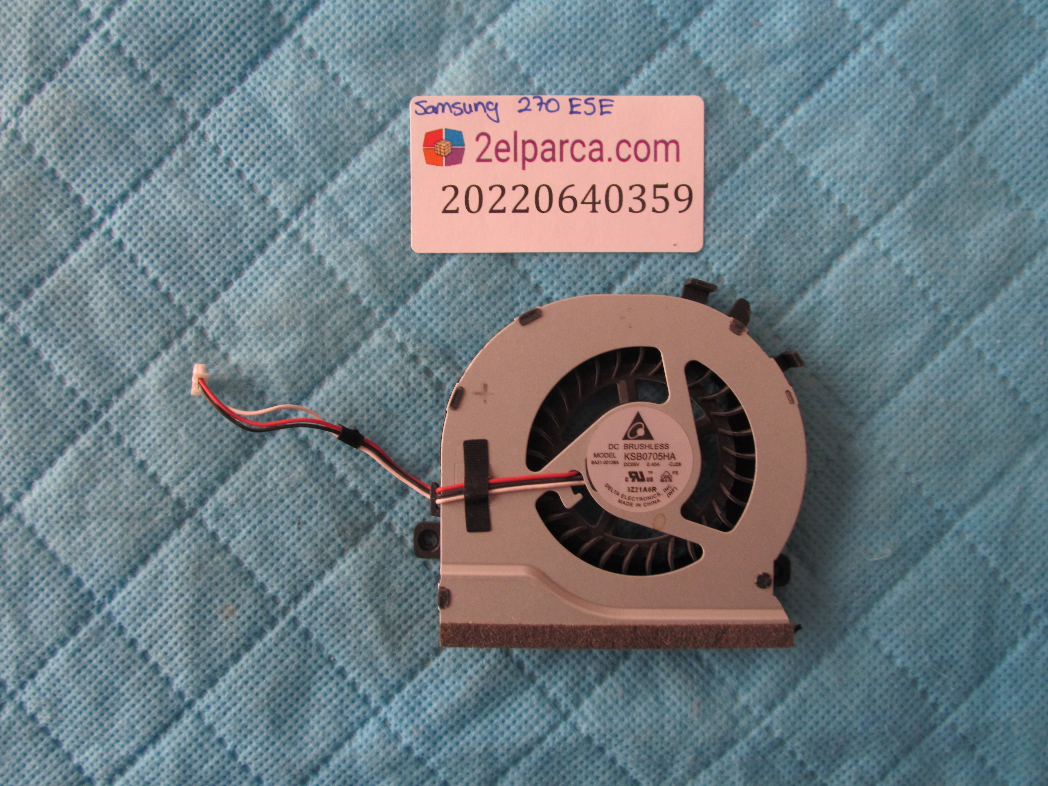 SAMSUNG Samsung np270e5e soğutucu fan orjinal ürün küçük görsel 2