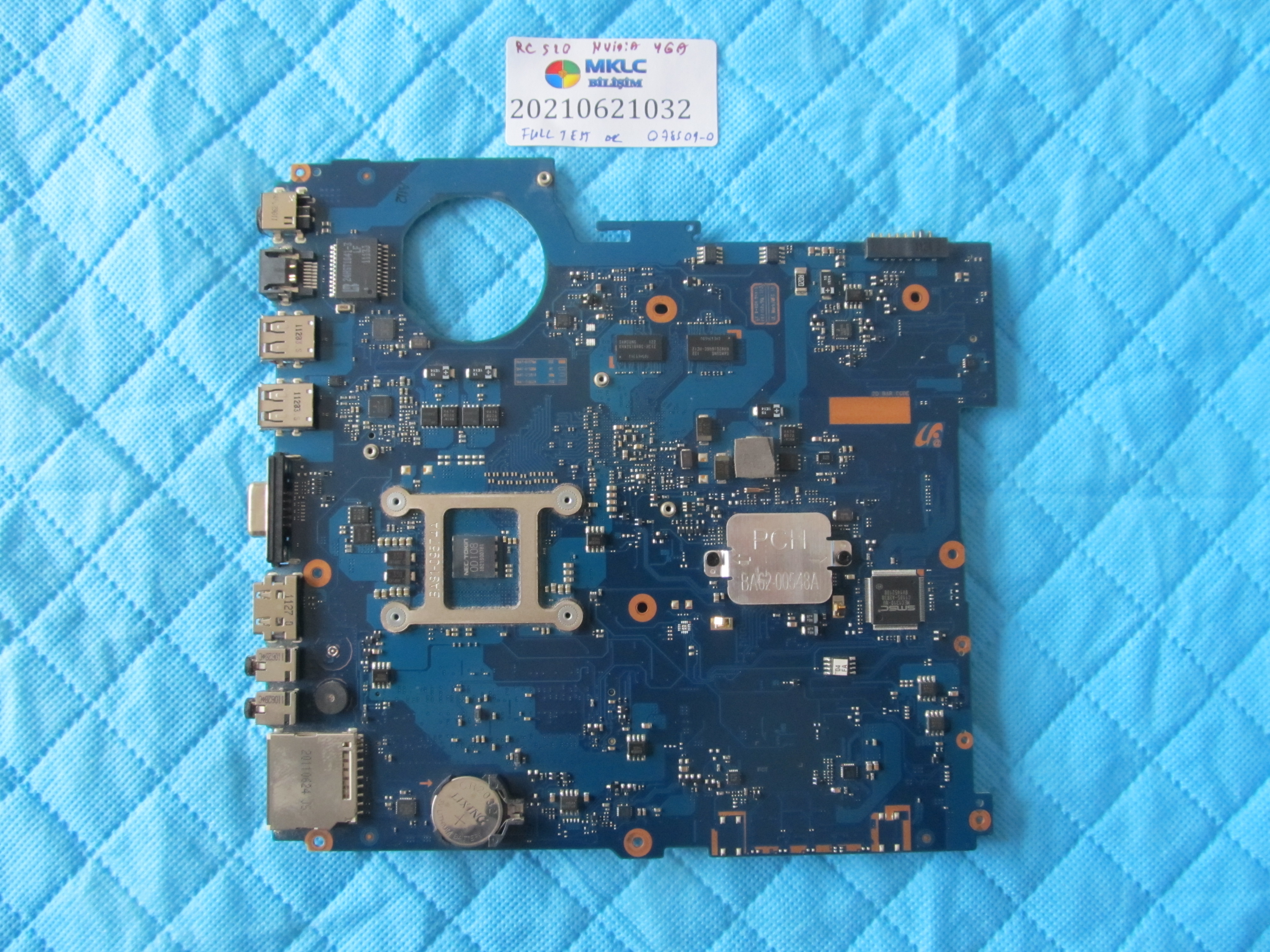 SAMSUNG Samsung rc520 anakart ekran kartli orjinal sifir küçük görsel 2