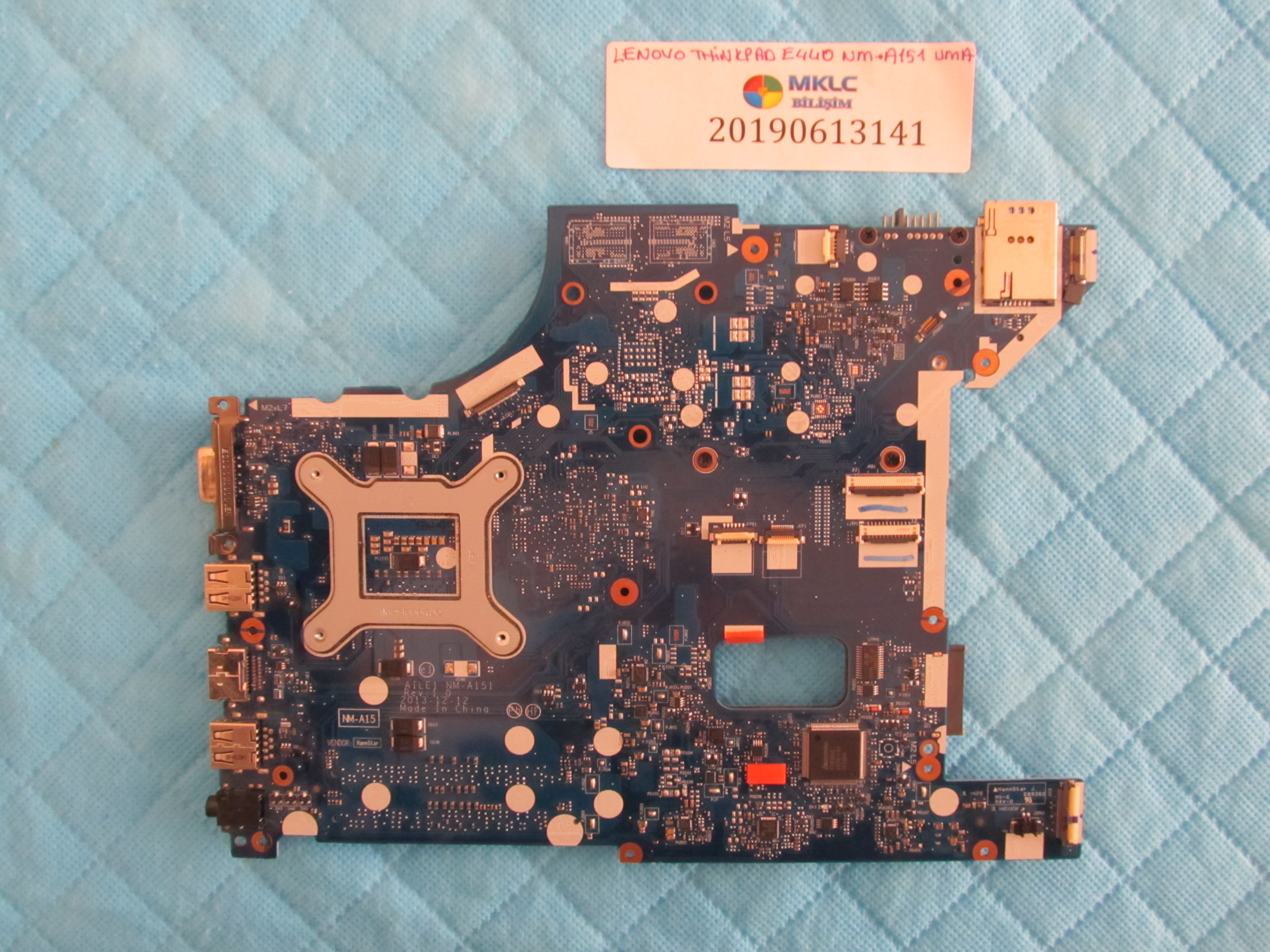 LENOVO Lenovo thinkpad e540 anakart nm-a151 anakart onboard vga küçük görsel 2