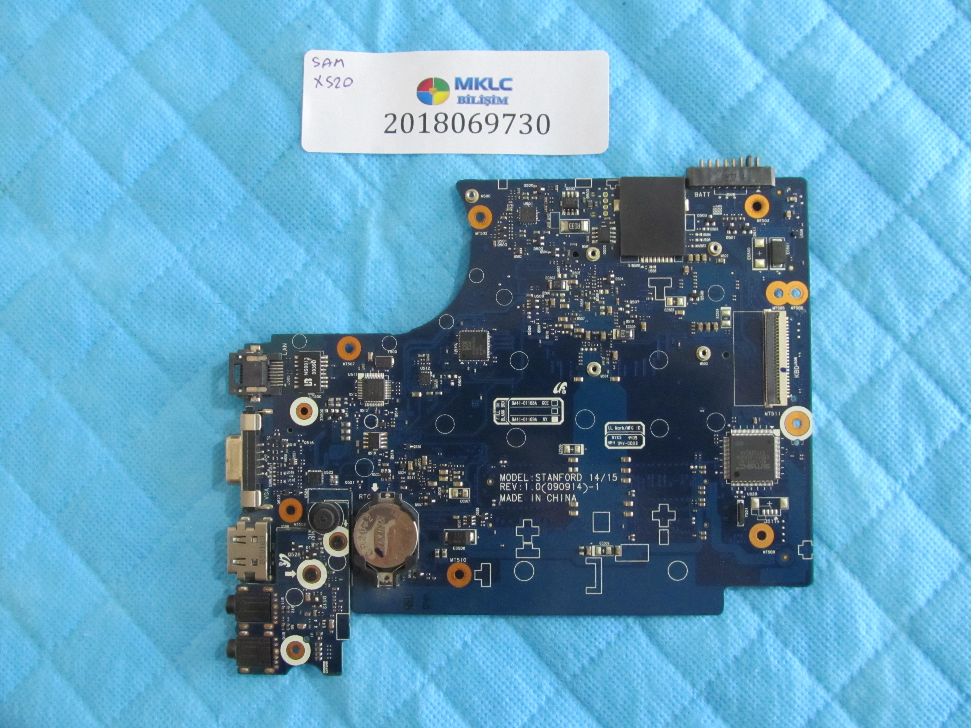 SAMSUNG Samsung x520 anakart orjinal sifir küçük görsel 2