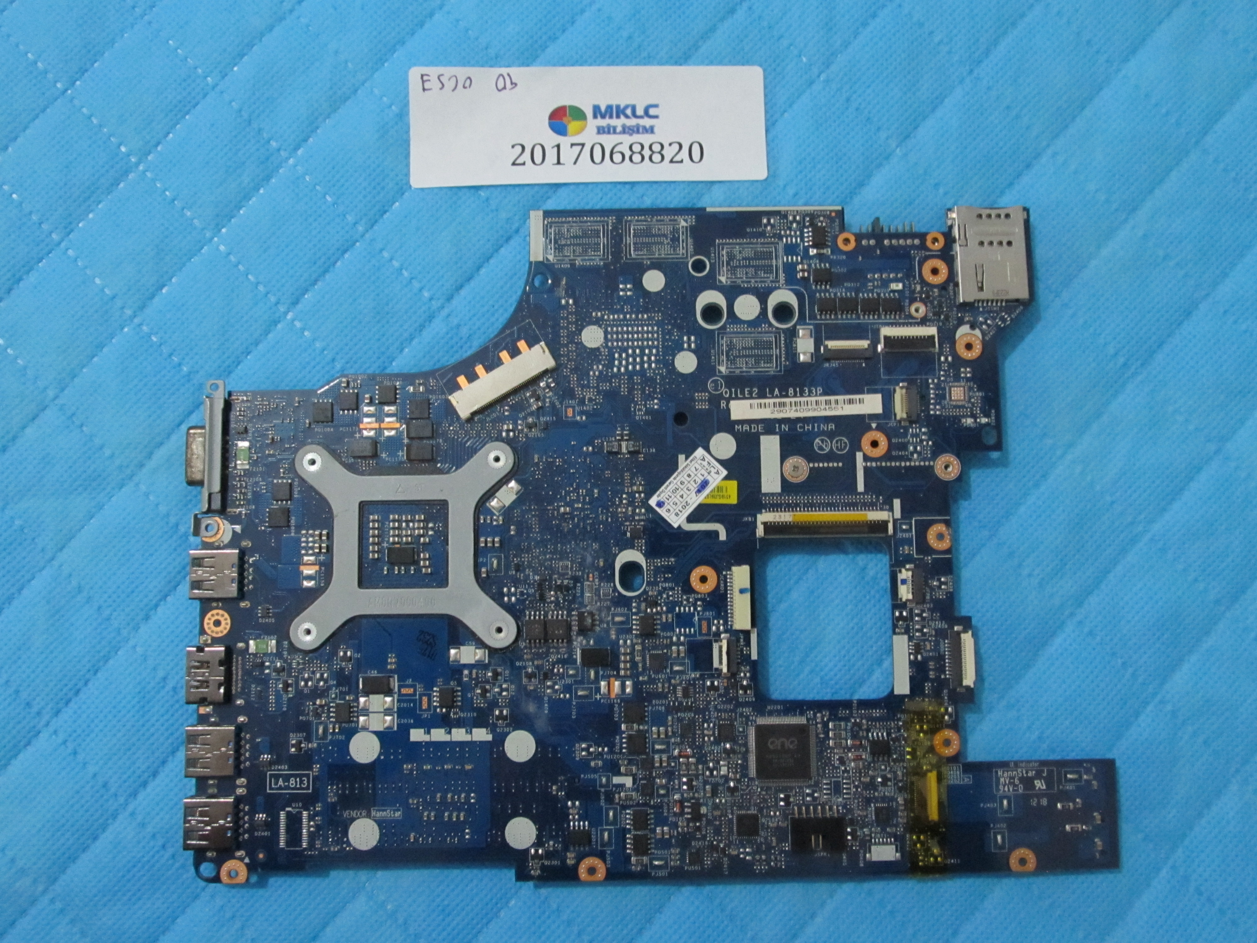 LENOVO Lenovo e530 anakart la-8133p anakart ob vga li orjinal sifir küçük görsel 2