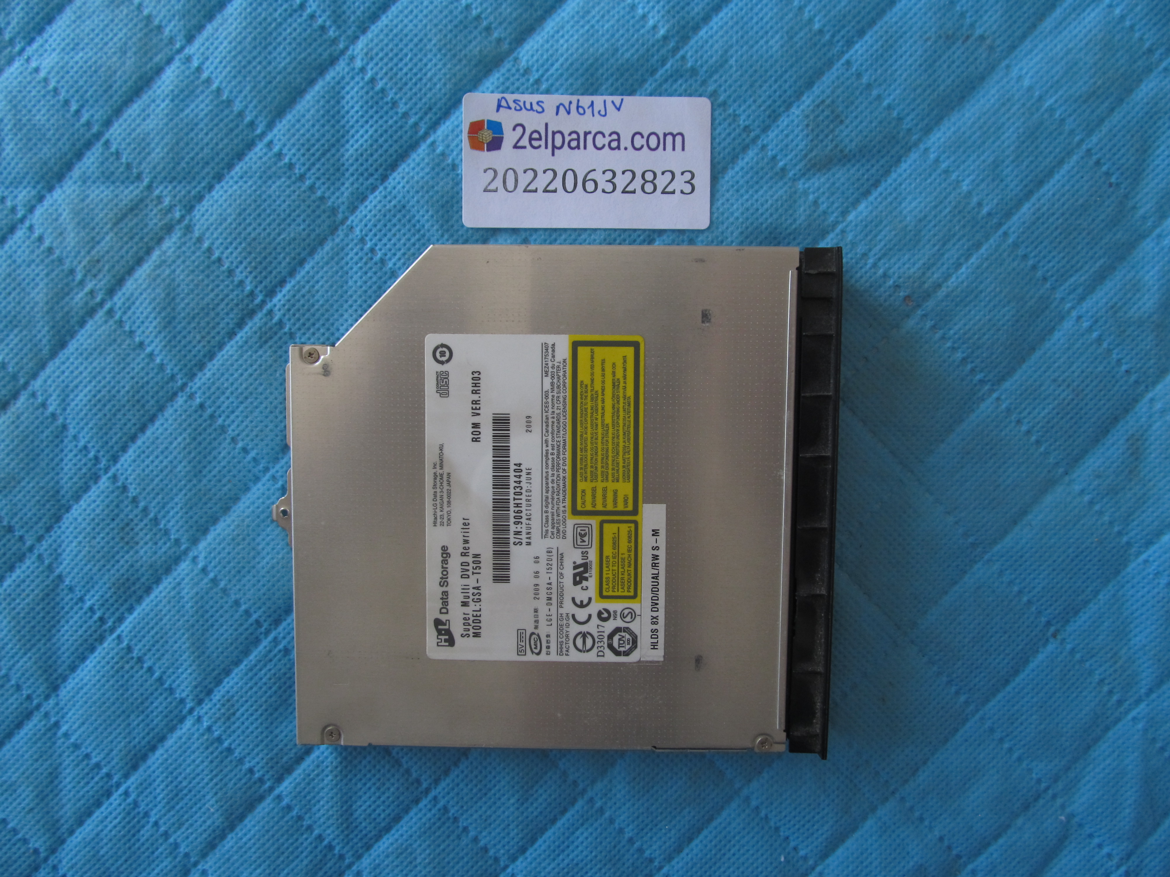 ASUS Asus n61j dvd yazici orjinal ürün küçük görsel 2