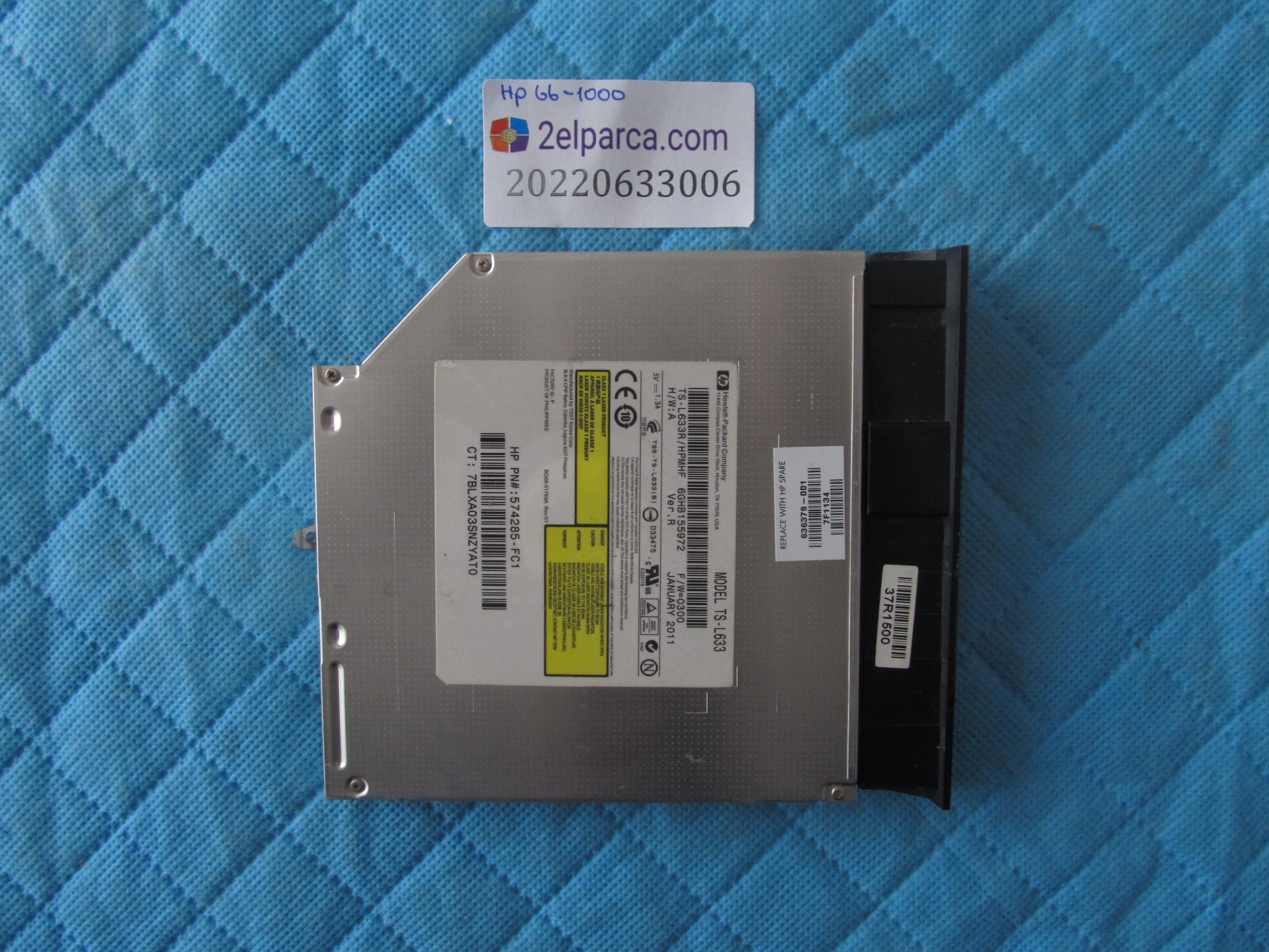 HP Hp g6 1000 dvd yazici orjinal ürün küçük görsel 2