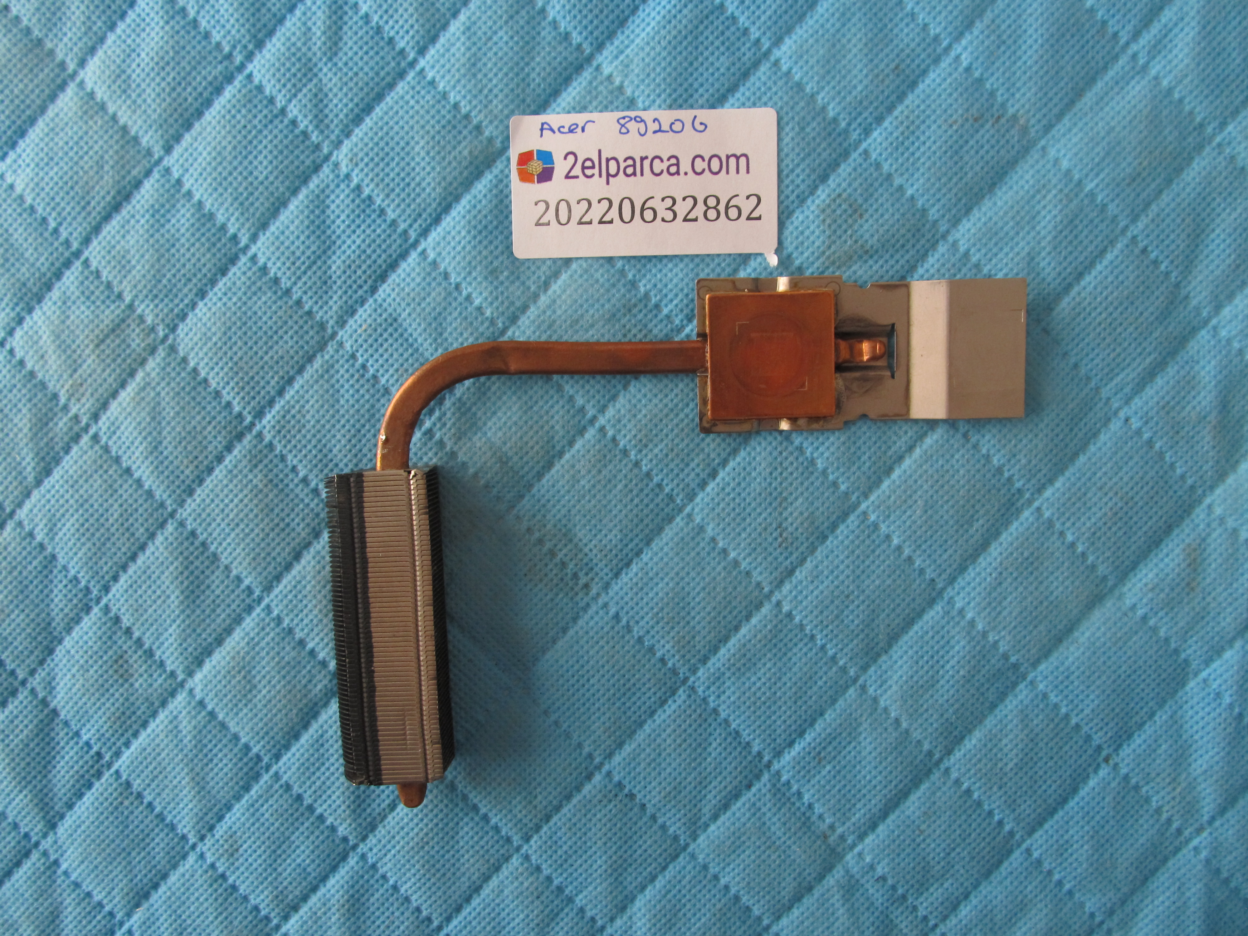 ACER Acer 8920g soğutucu bakir heatsink orjinal ürün küçük görsel 2